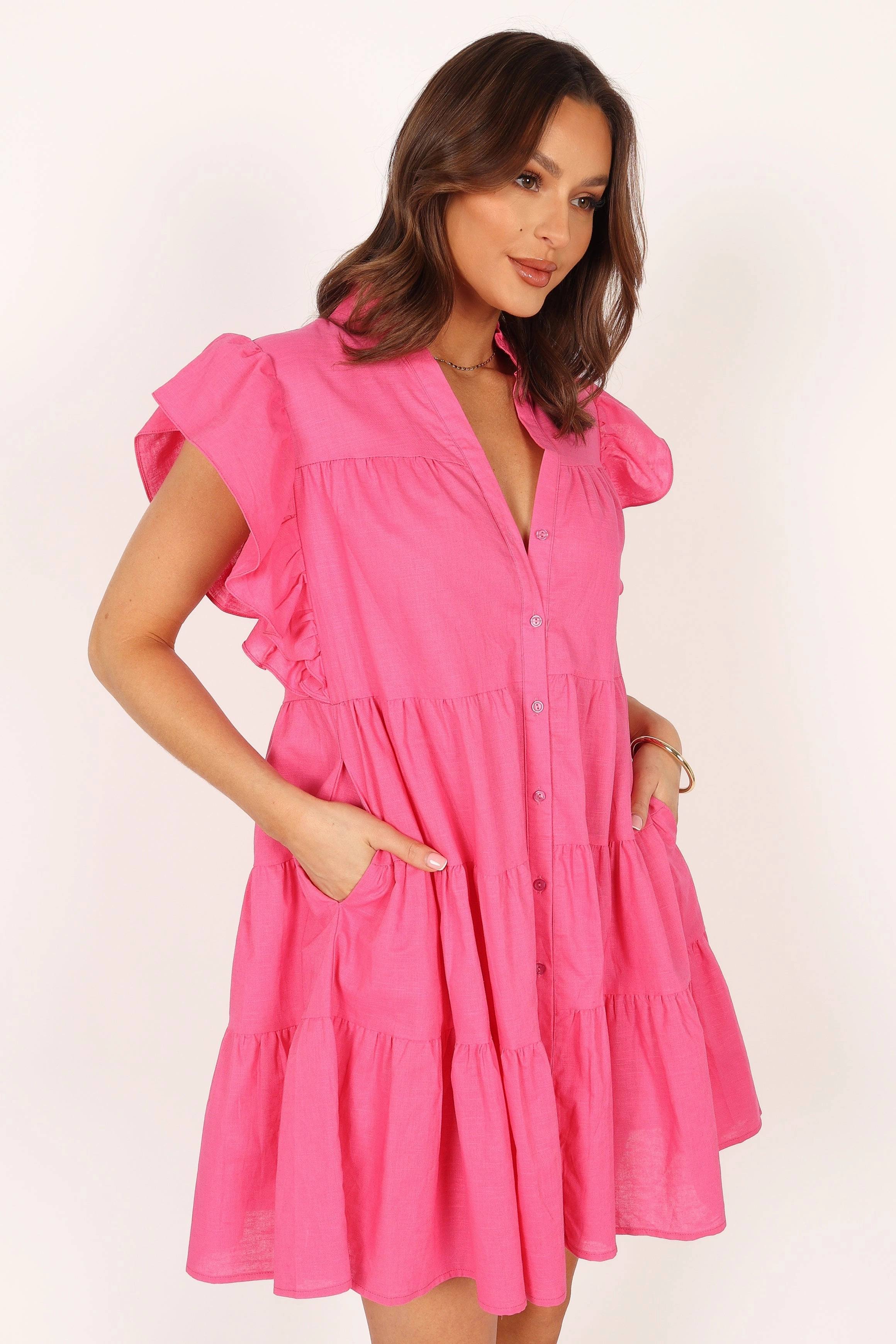 Kristy Mini Dress - Pink