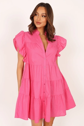 Kristy Mini Dress - Pink