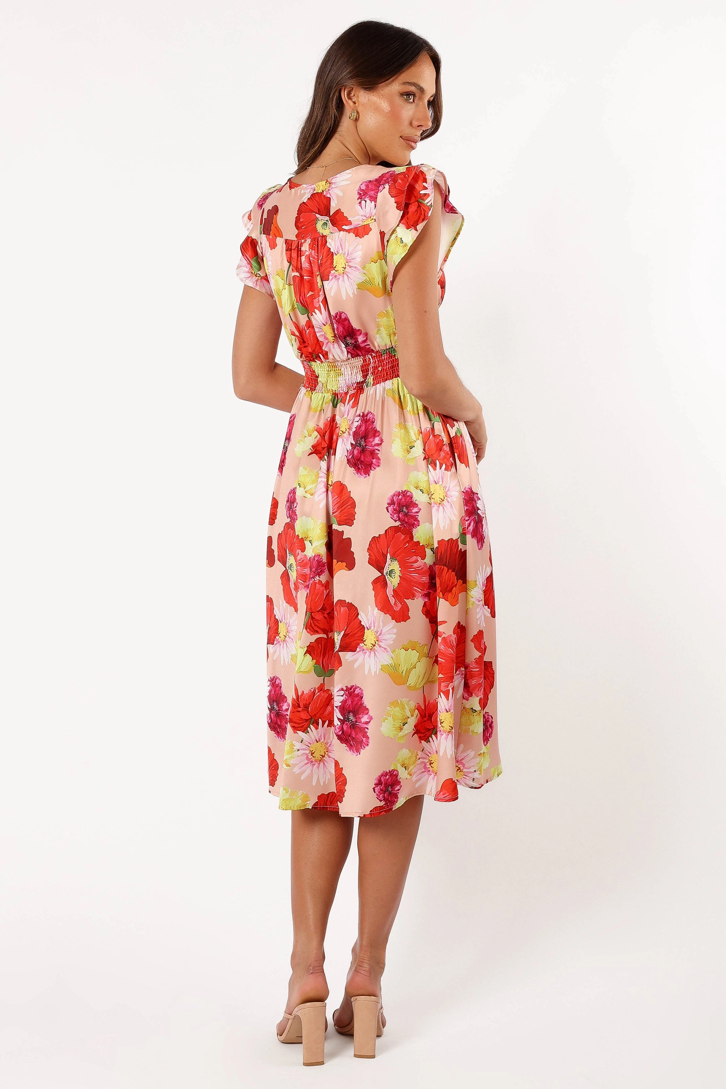 Larkspur Midi Dress - Floral