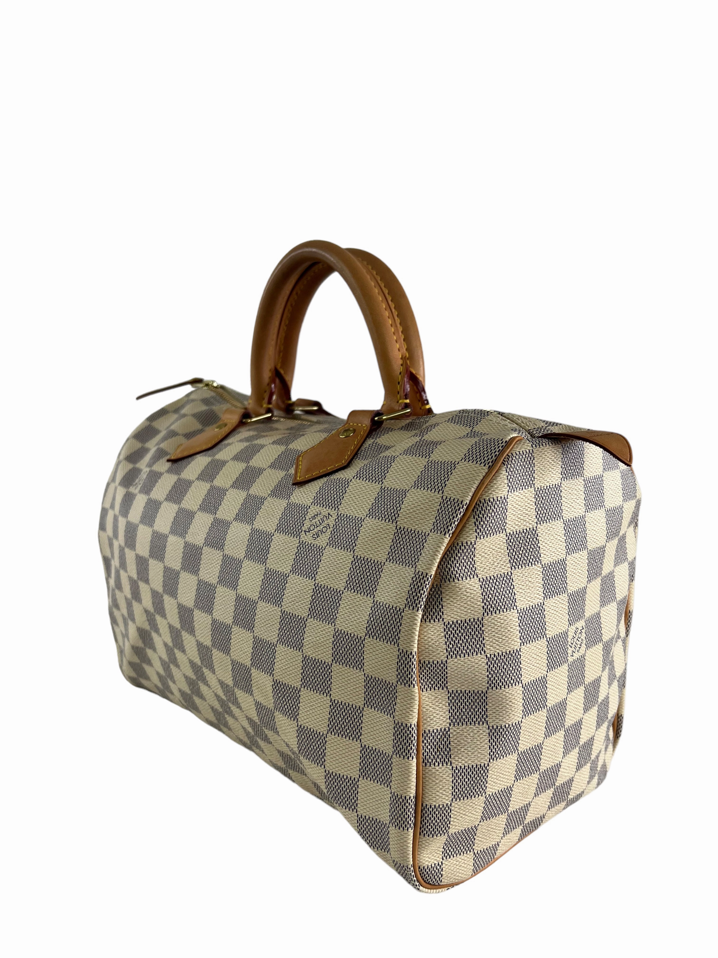 Louis Vuitton Damier Azur Canvas Speedy 30