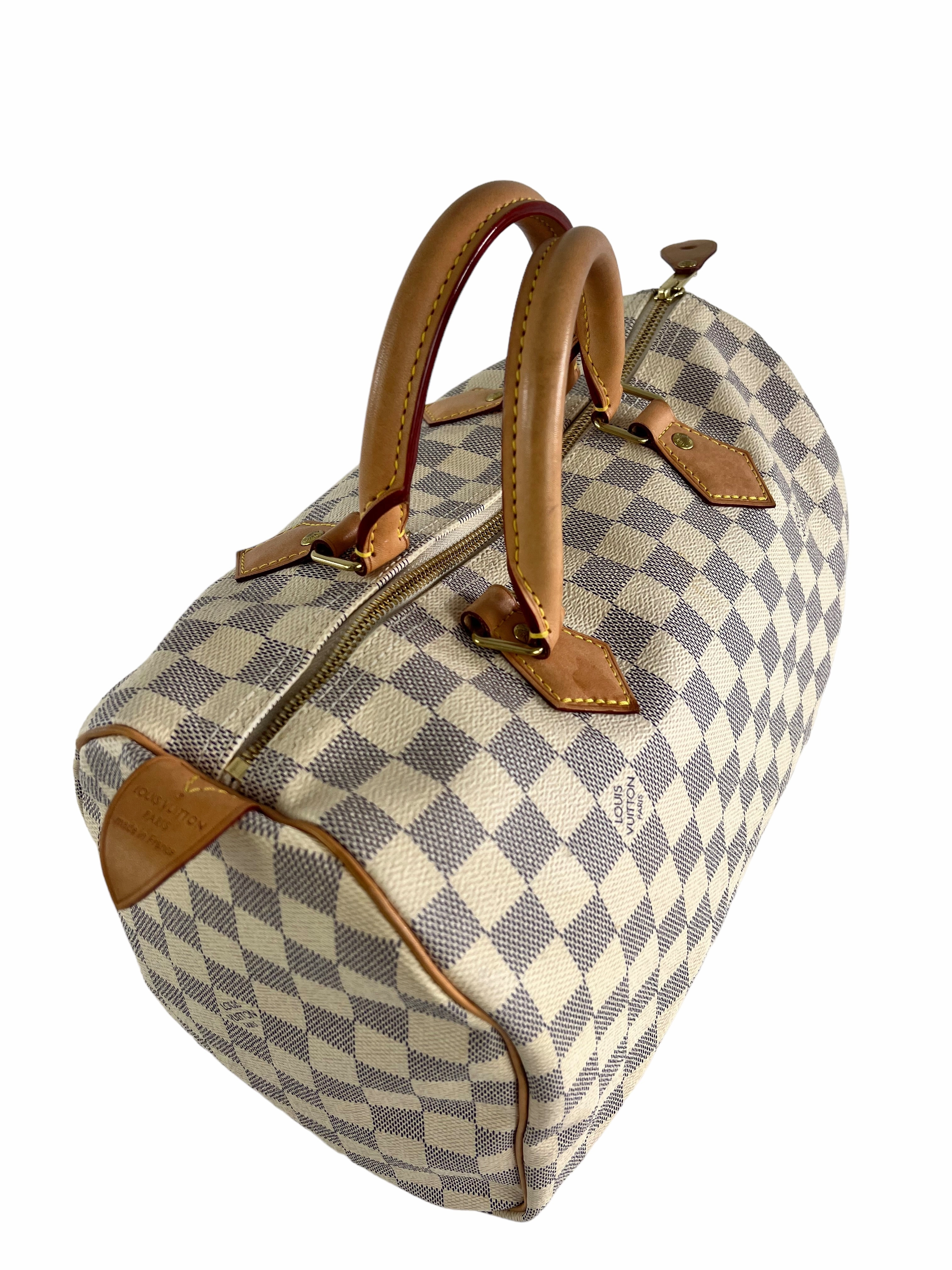 Louis Vuitton Damier Azur Canvas Speedy 30