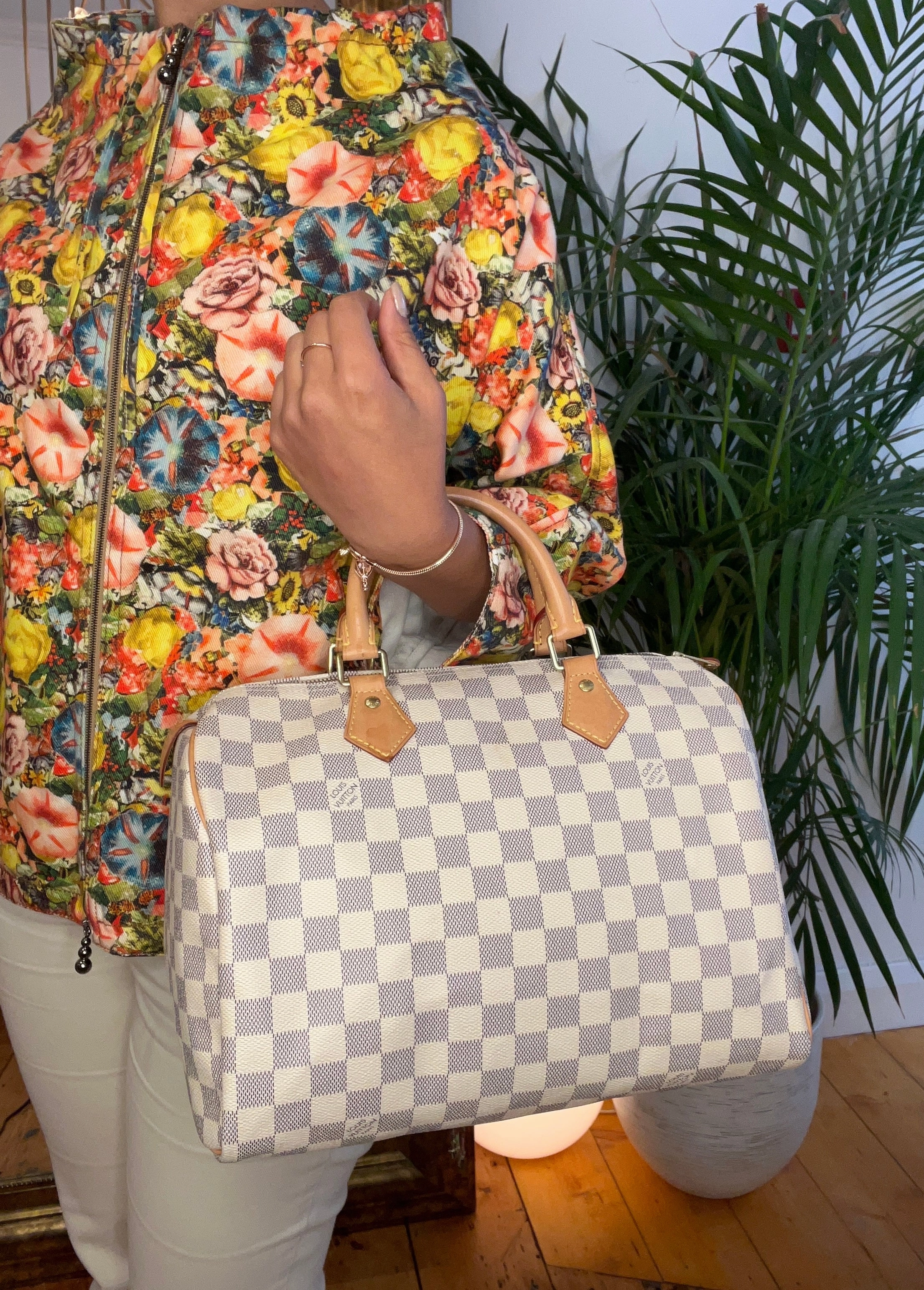 Louis Vuitton Damier Azur Canvas Speedy 30