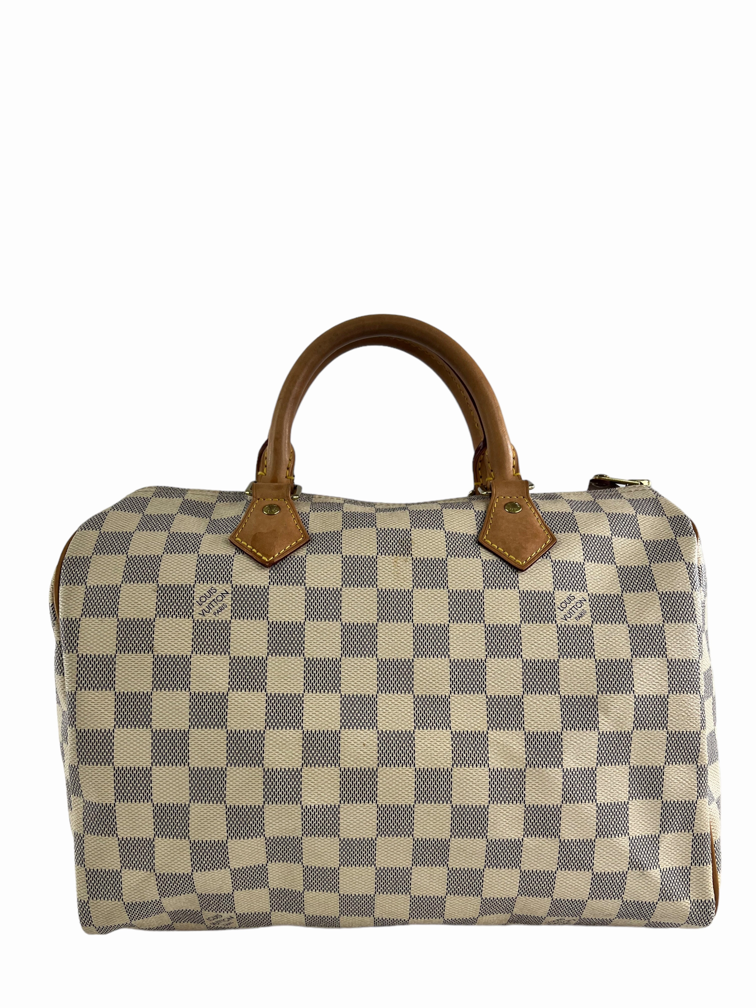 Louis Vuitton Damier Azur Canvas Speedy 30
