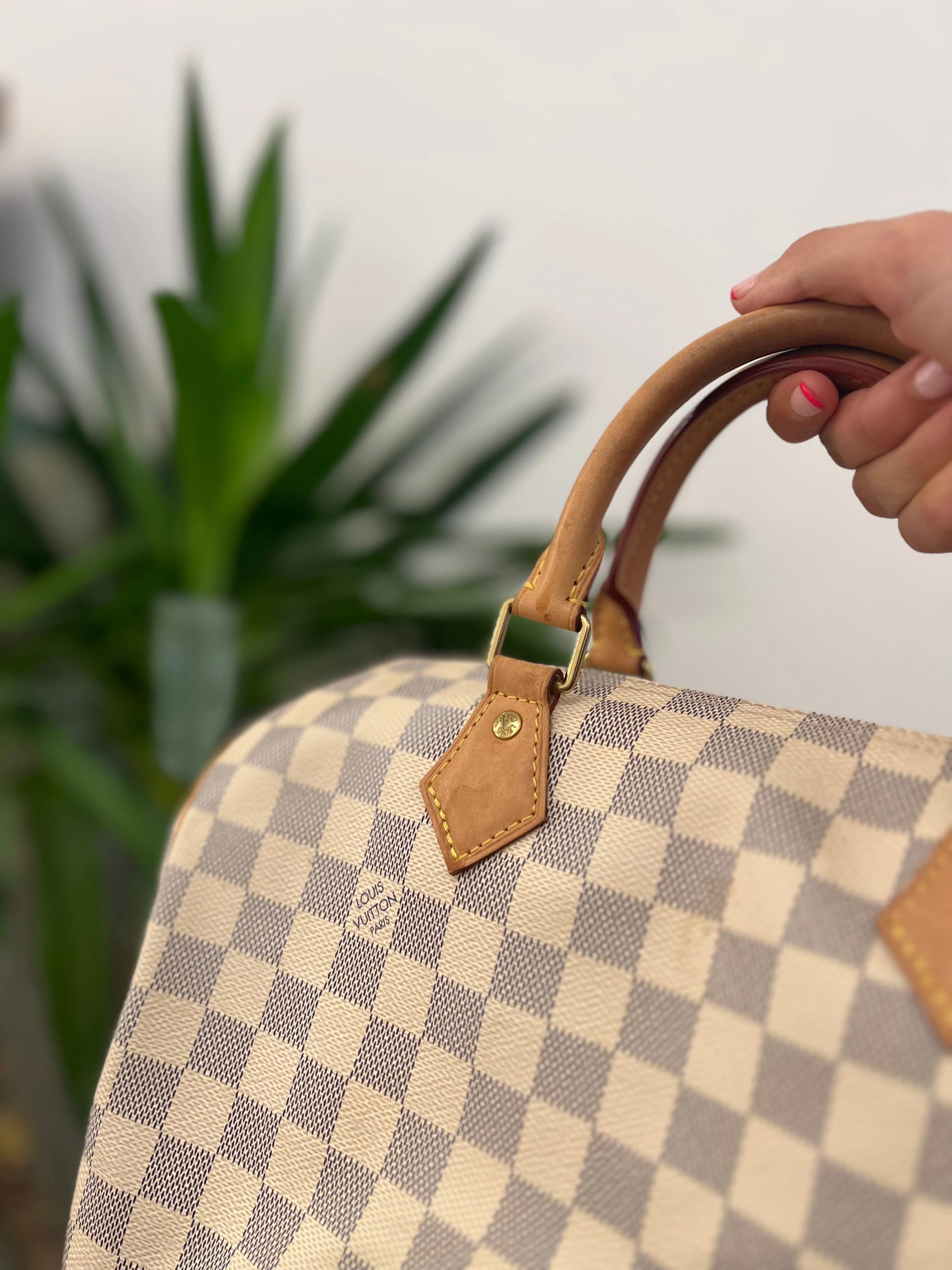 Louis Vuitton Damier Azur Canvas Speedy 30