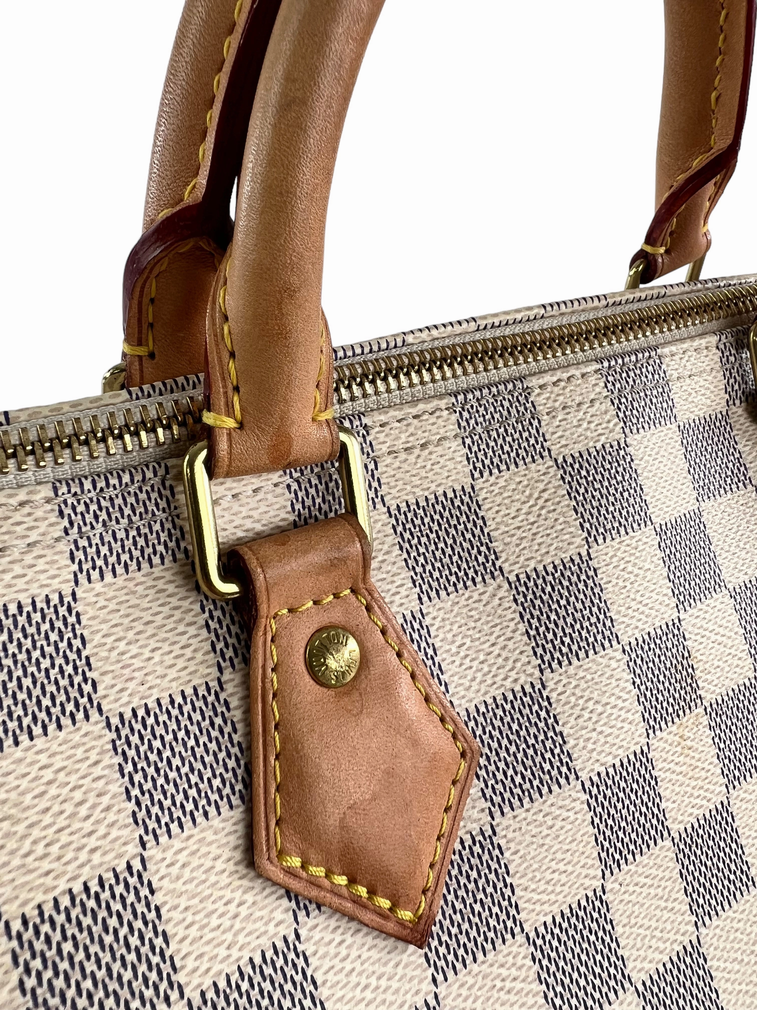 Louis Vuitton Damier Azur Canvas Speedy 30