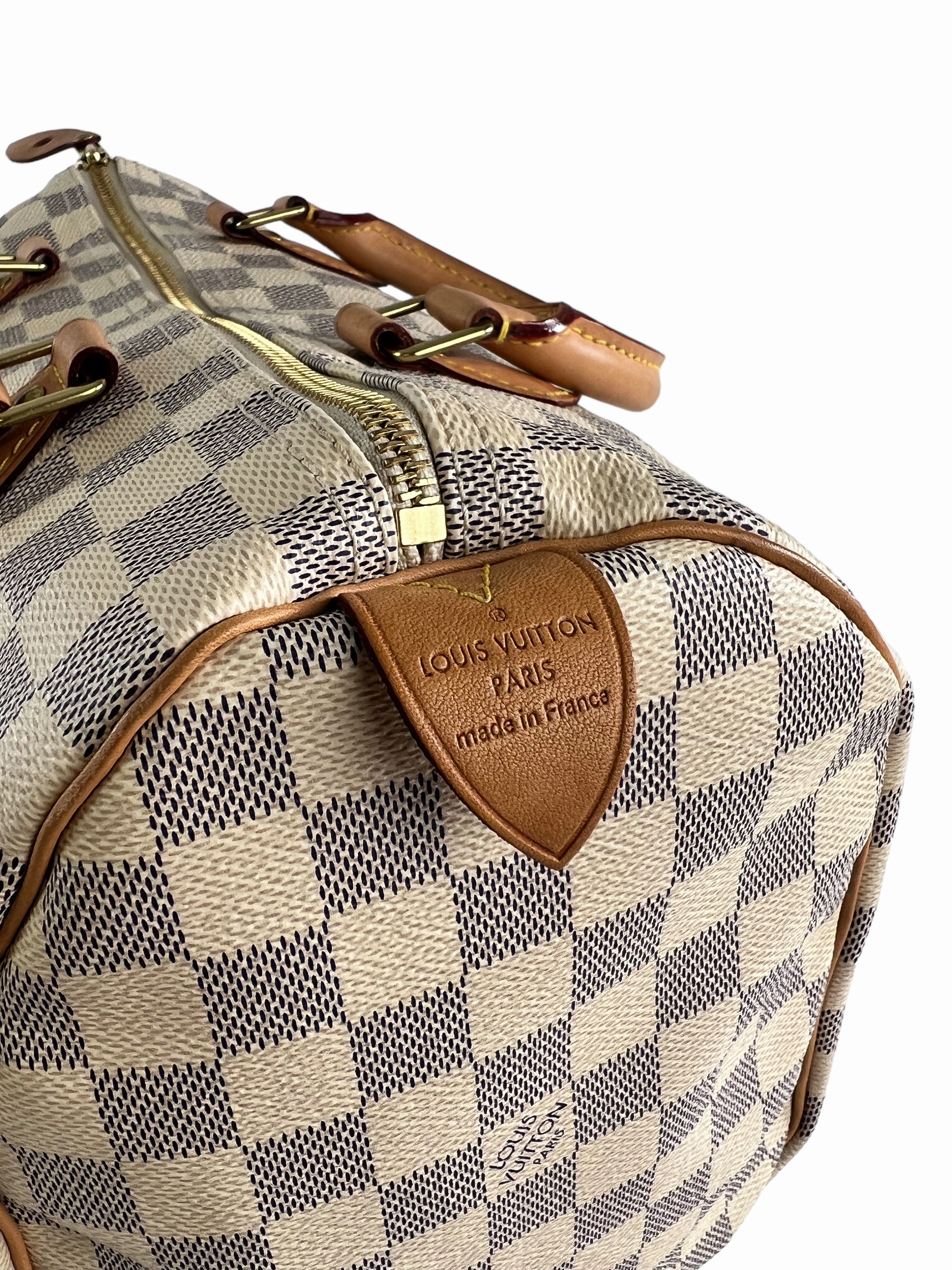 Louis Vuitton Damier Azur Canvas Speedy 30