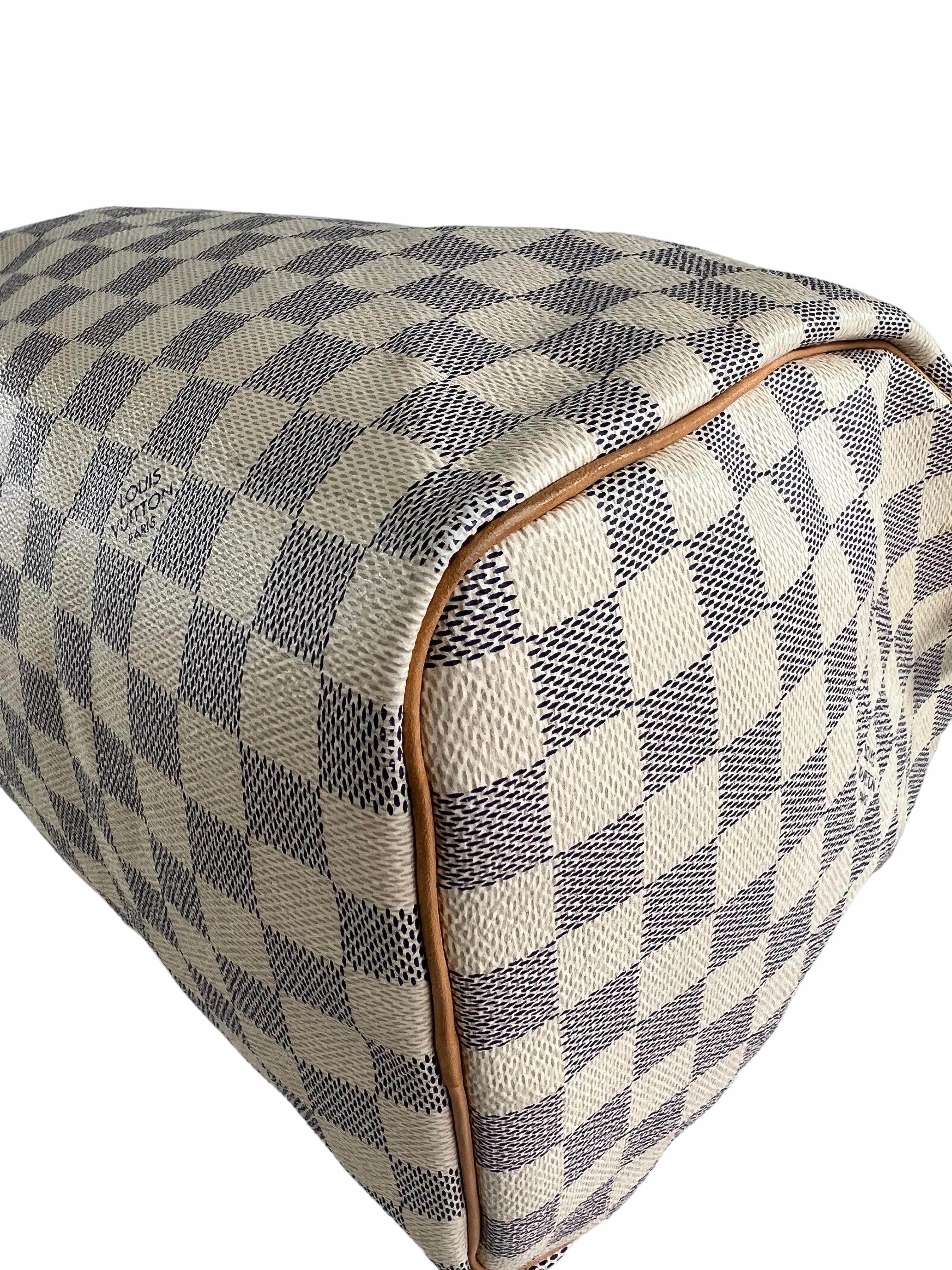 Louis Vuitton Damier Azur Canvas Speedy 30