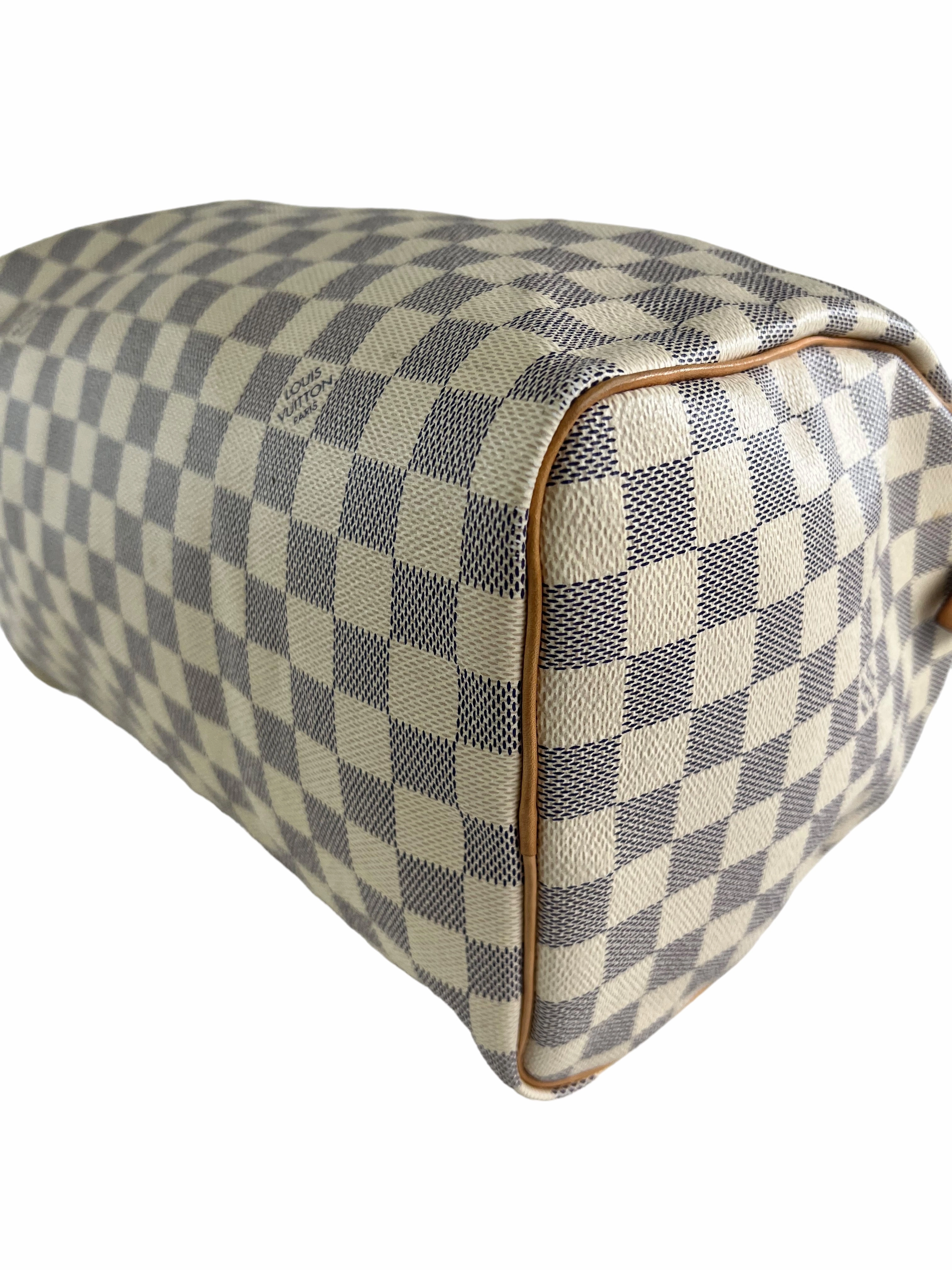 Louis Vuitton Damier Azur Canvas Speedy 30