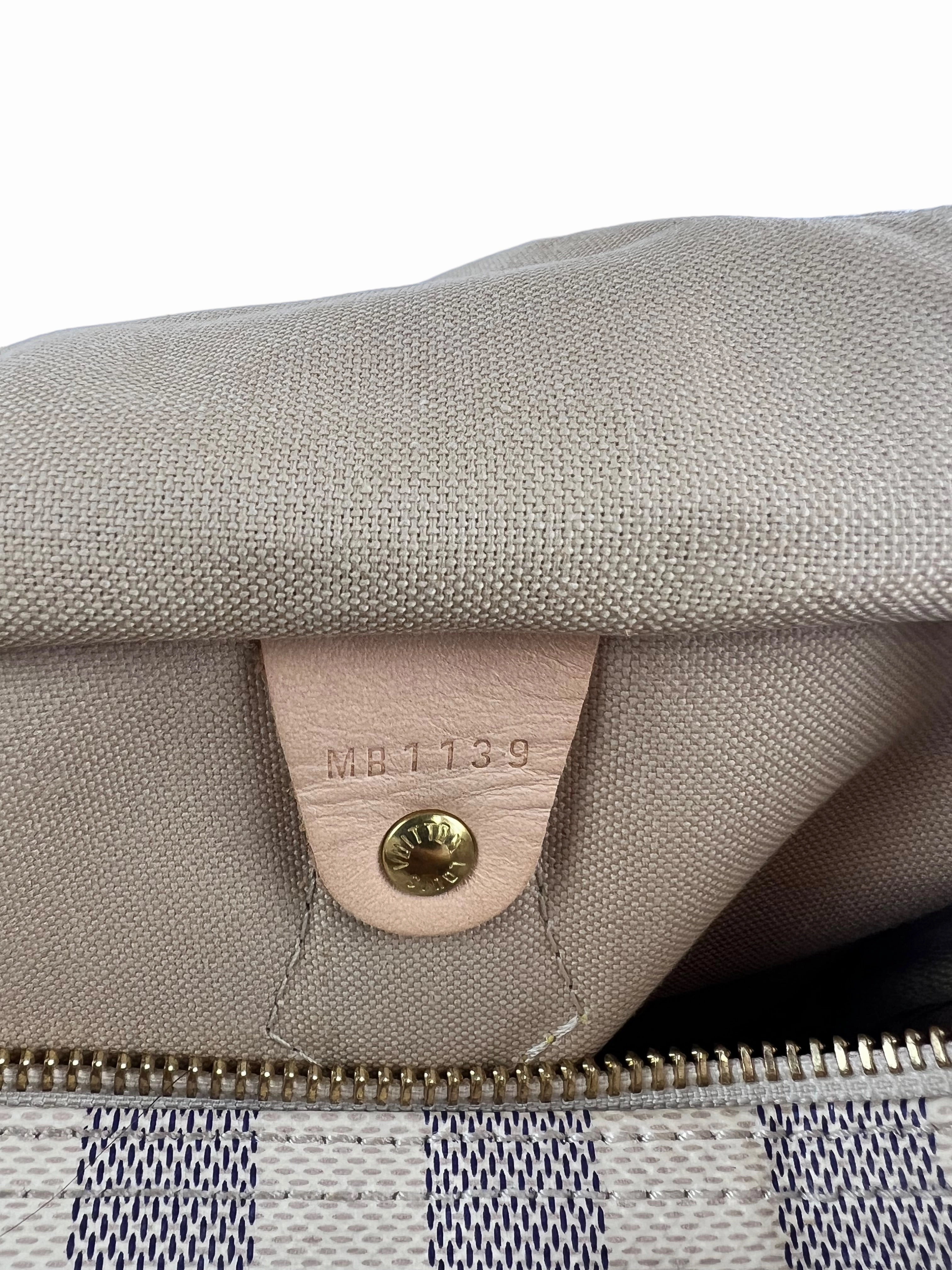 Louis Vuitton Damier Azur Canvas Speedy 30
