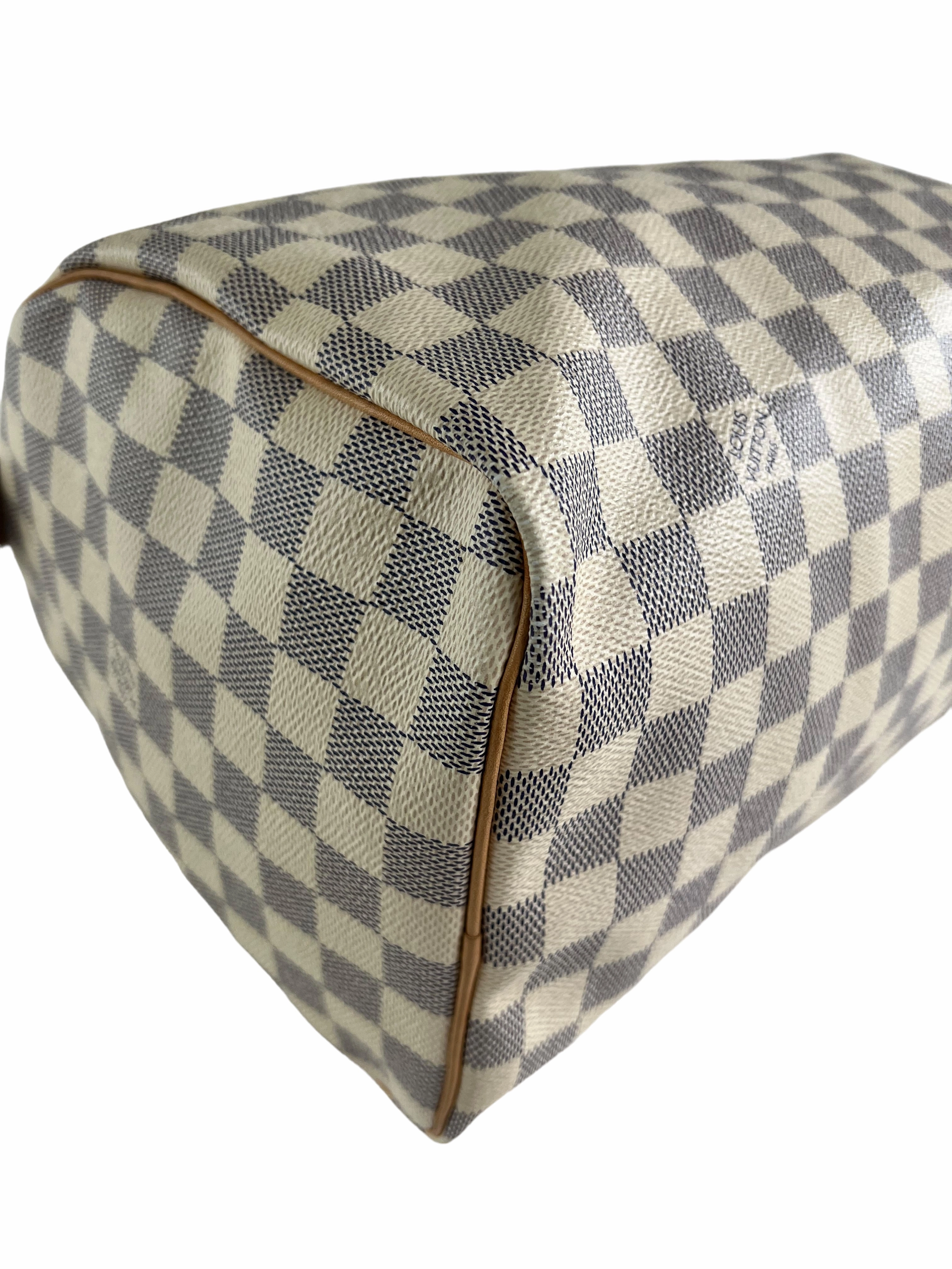 Louis Vuitton Damier Azur Canvas Speedy 30