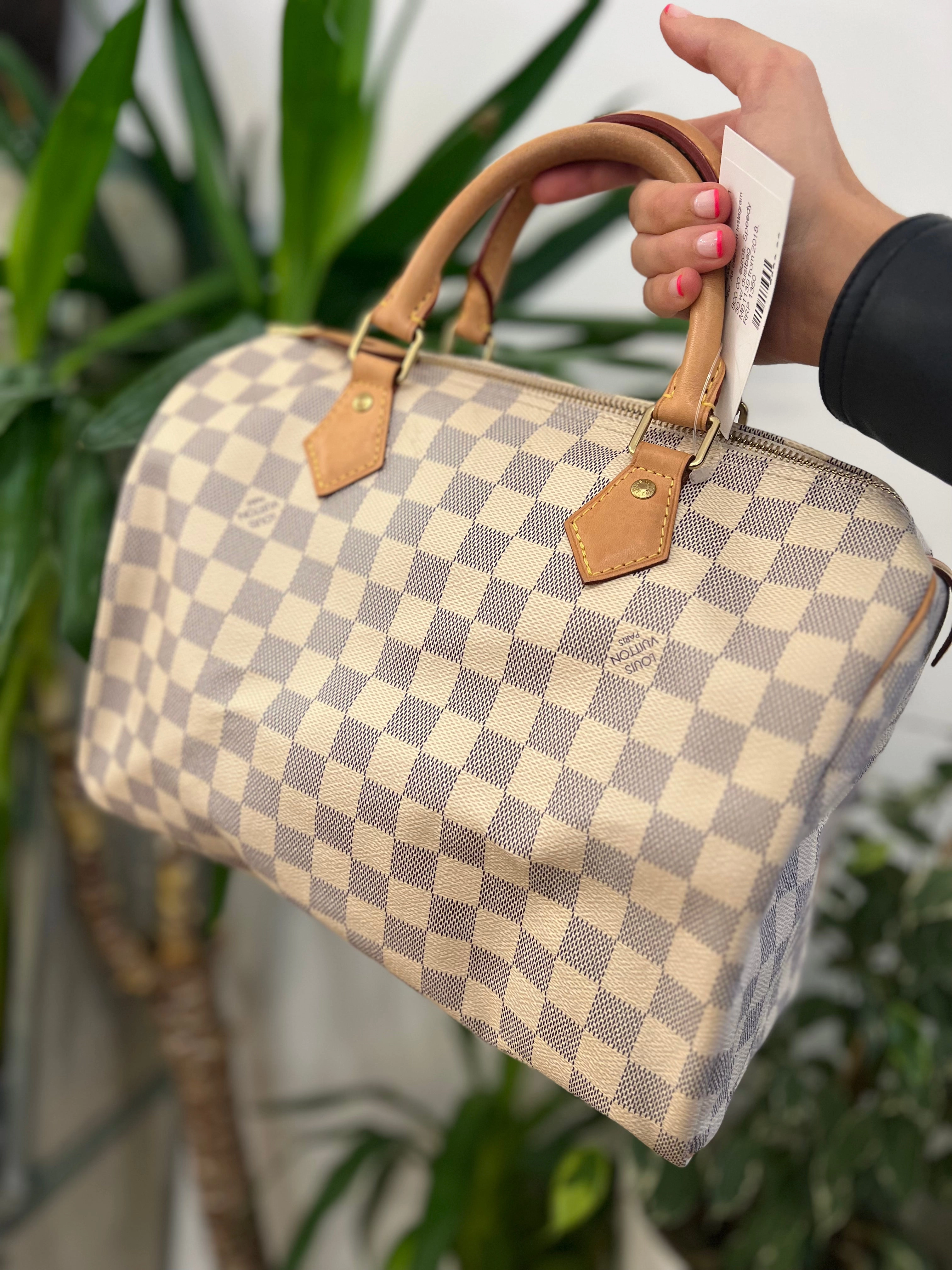 Louis Vuitton Damier Azur Canvas Speedy 30