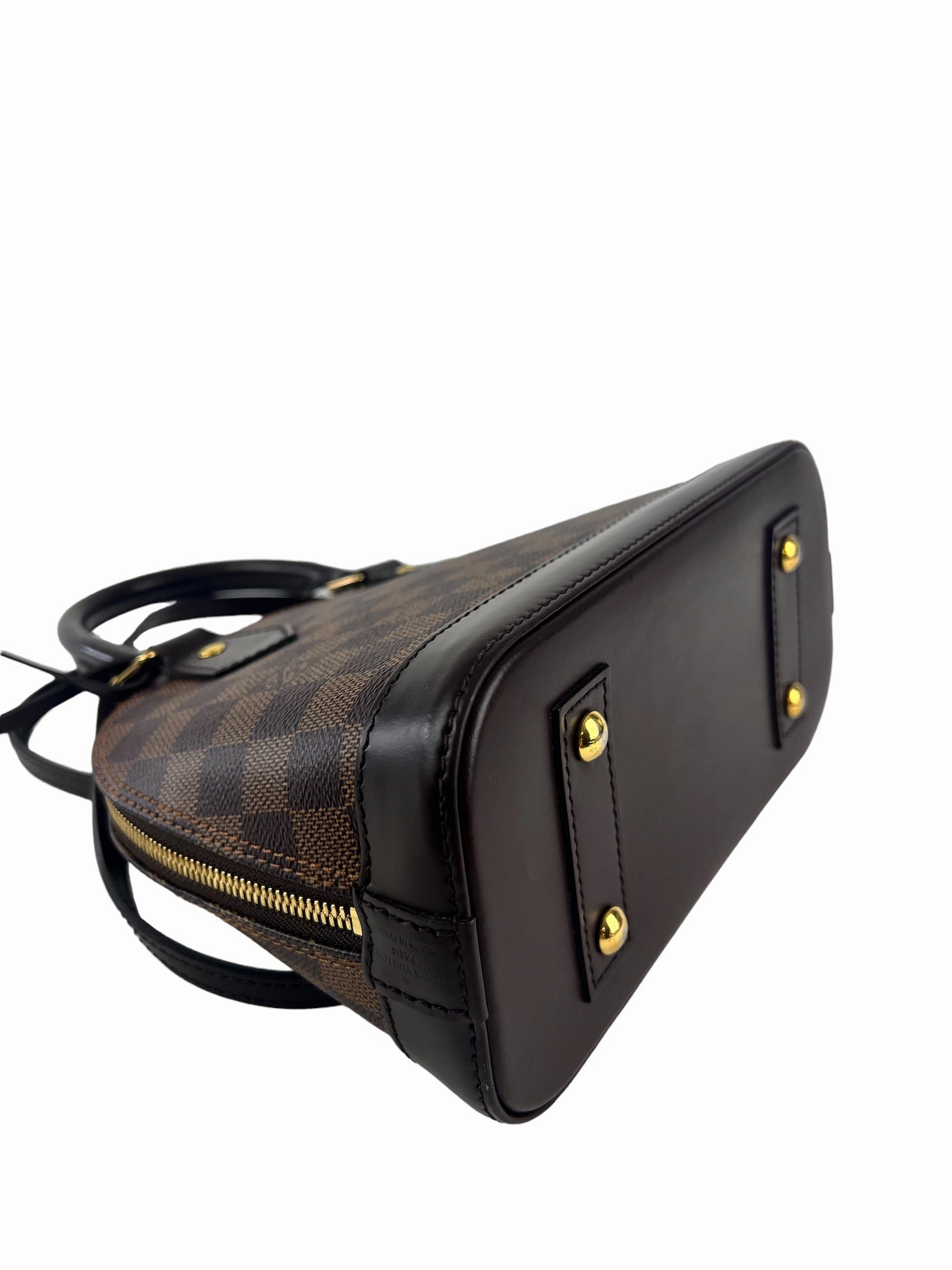 Louis Vuitton Damier Ebene Canvas Alma BB Crossbody