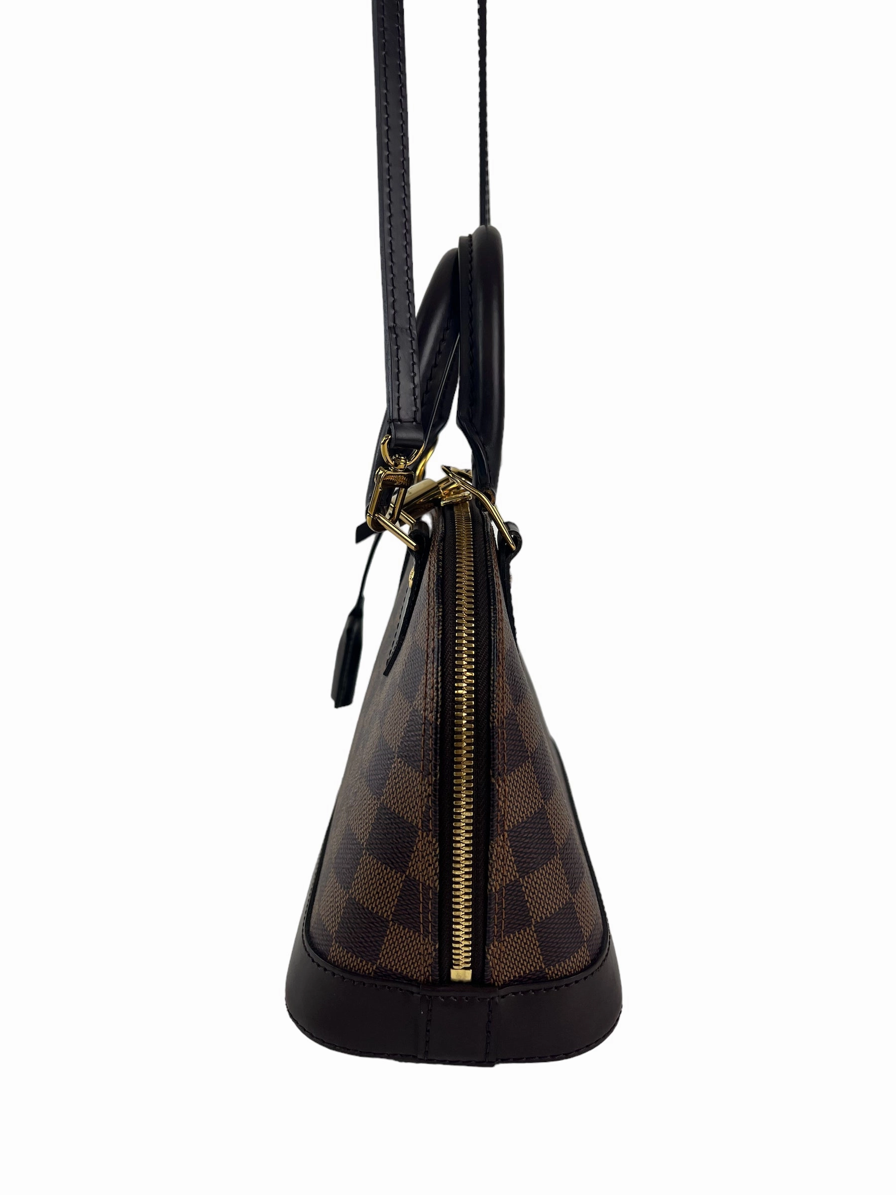 Louis Vuitton Damier Ebene Canvas Alma BB Crossbody