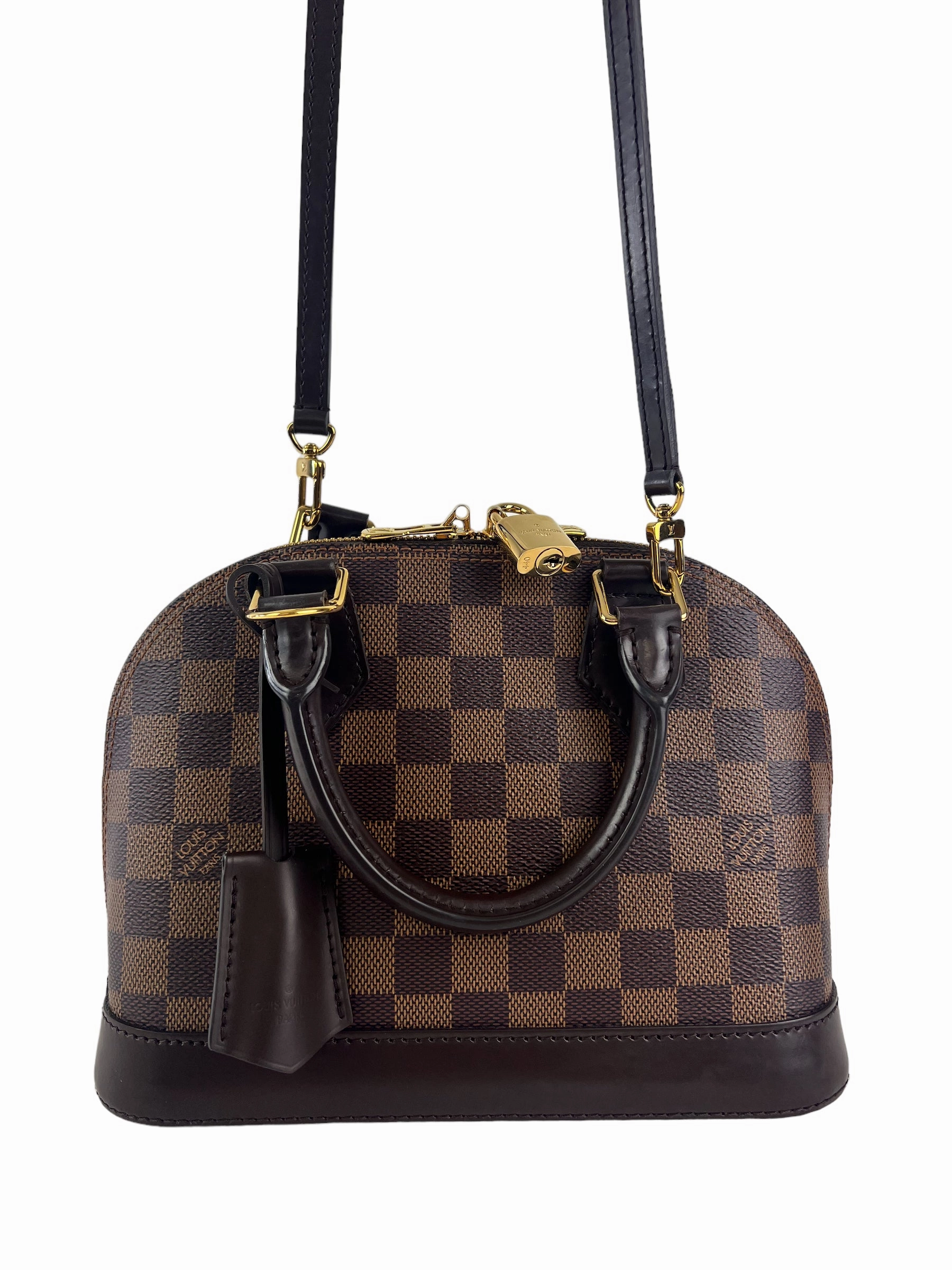 Louis Vuitton Damier Ebene Canvas Alma BB Crossbody