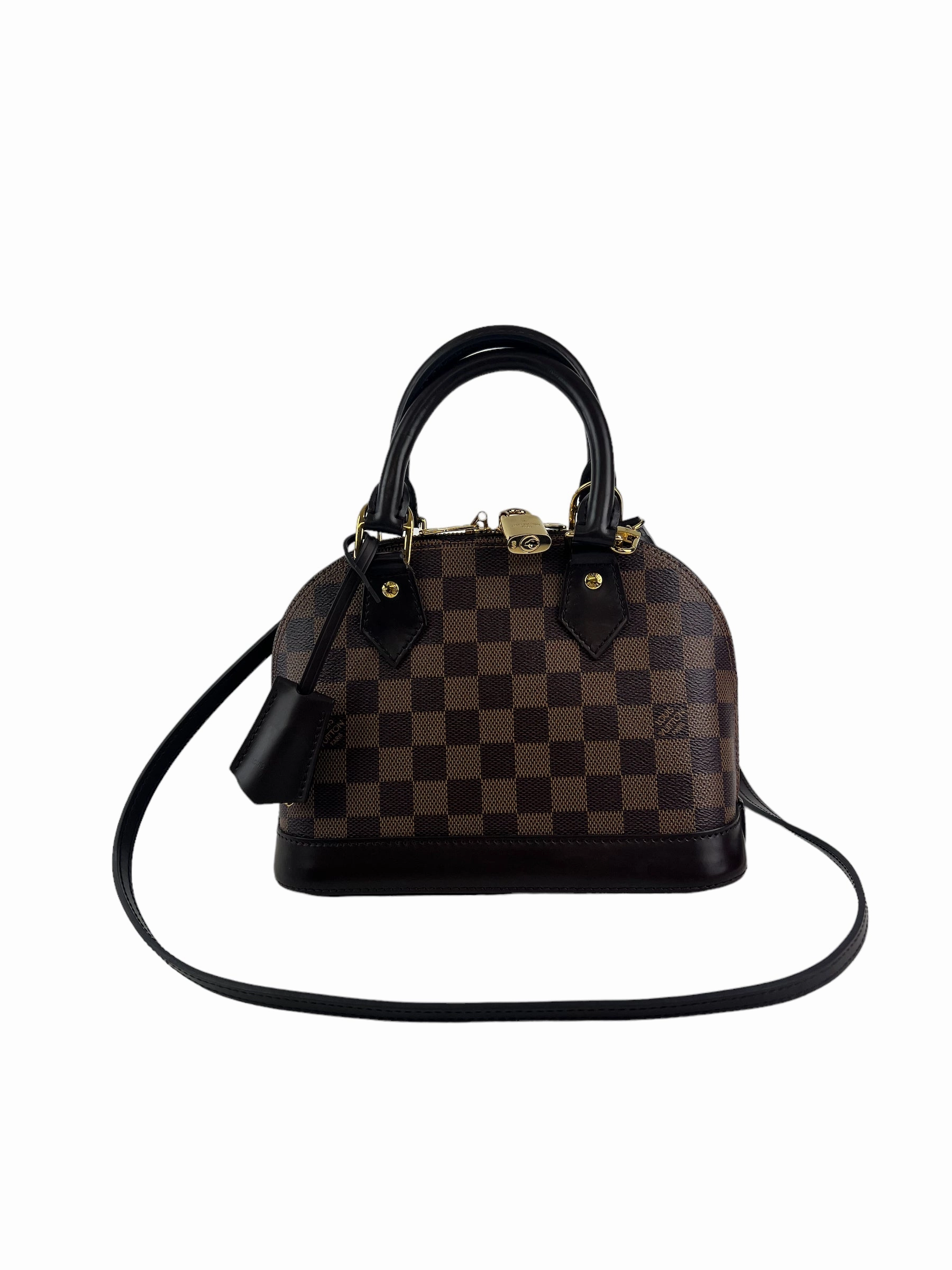 Louis Vuitton Damier Ebene Canvas Alma BB Crossbody