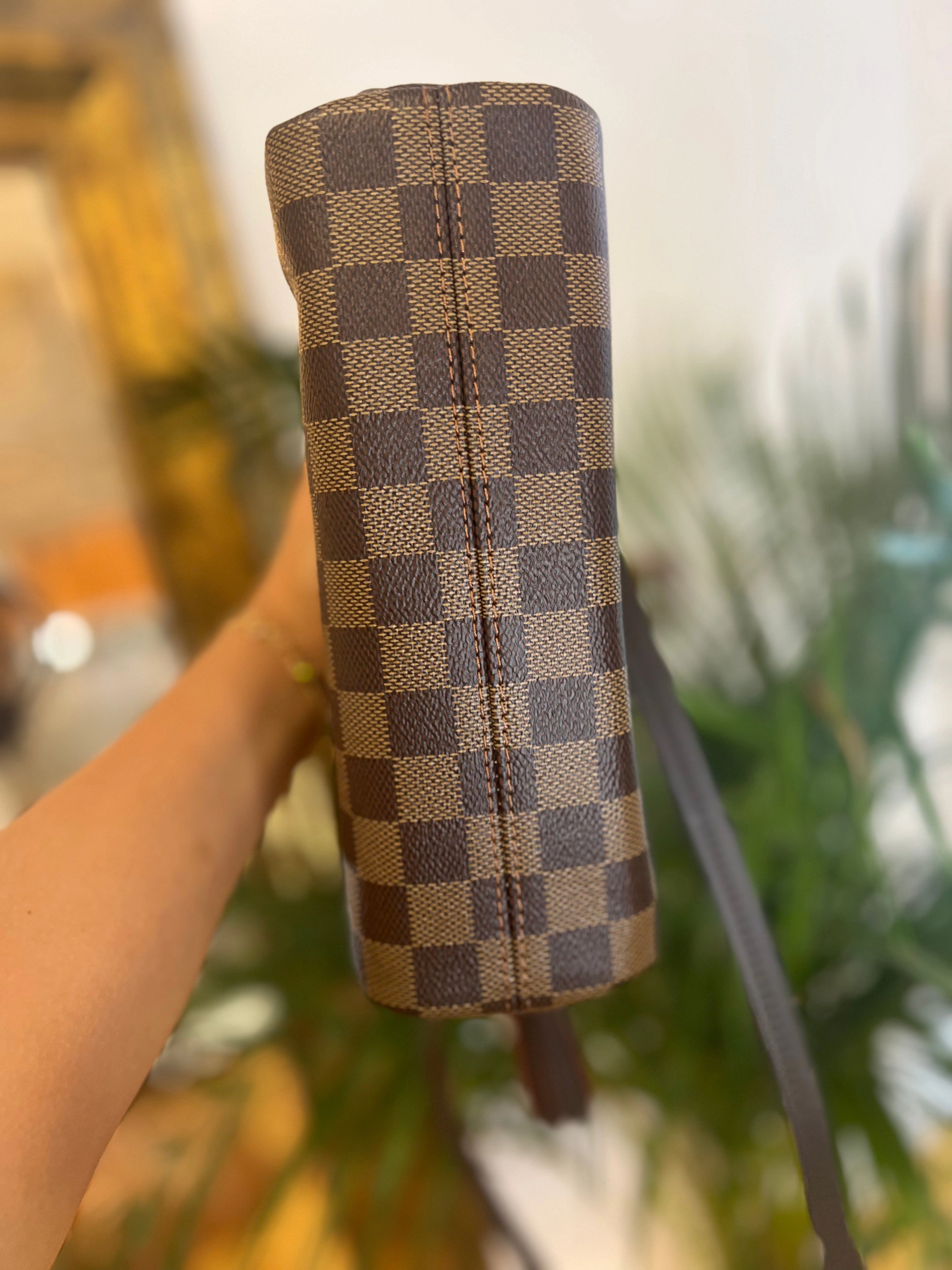 Louis Vuitton Damier Ebene Canvas Croisette Crossbody