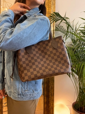 Louis Vuitton Damier Ebene Canvas Neverful PM