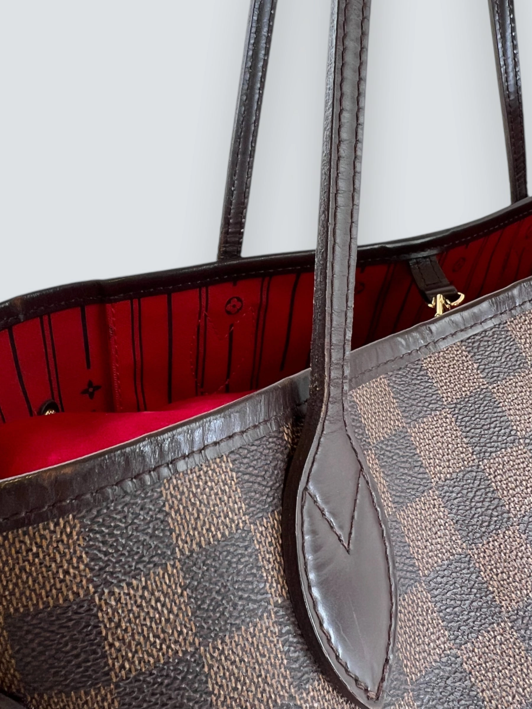 Louis Vuitton Damier Ebene Canvas Neverfull MM