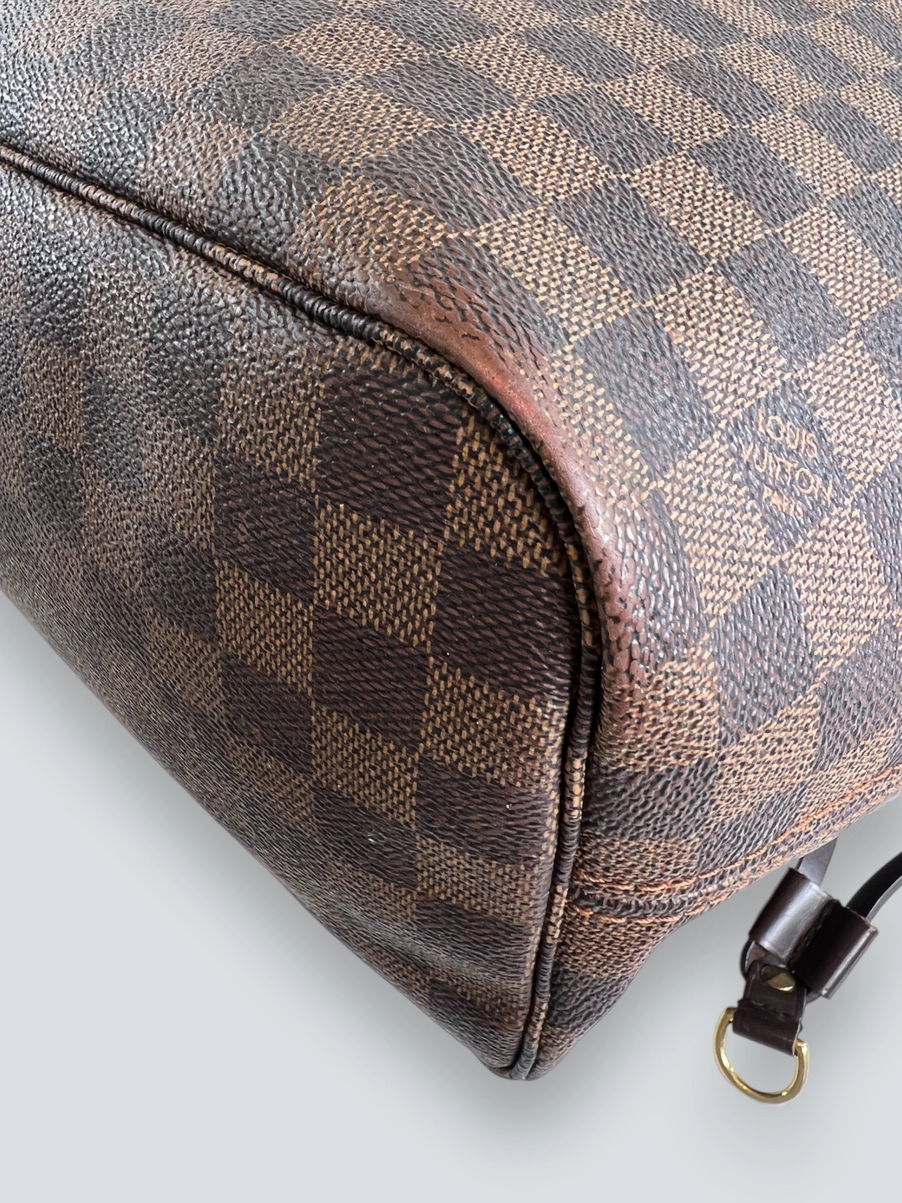 Louis Vuitton Damier Ebene Canvas Neverfull MM