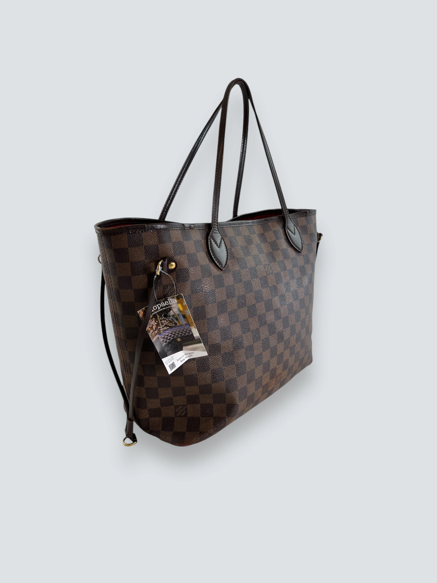 Louis Vuitton Damier Ebene Canvas Neverfull MM