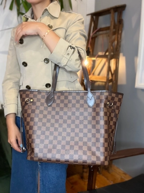 Louis Vuitton Damier Ebene Canvas Neverfull MM