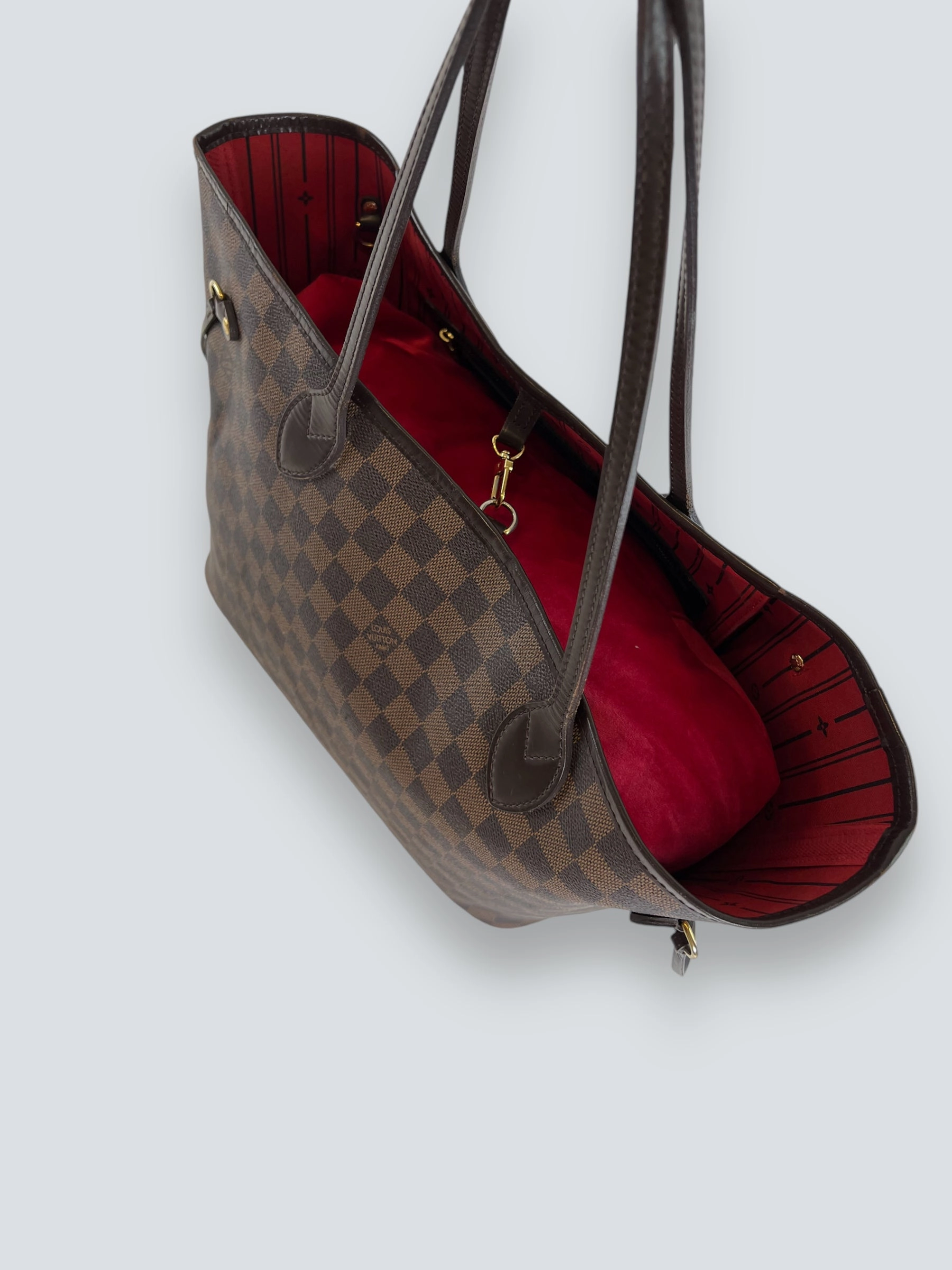 Louis Vuitton Damier Ebene Canvas Neverfull MM