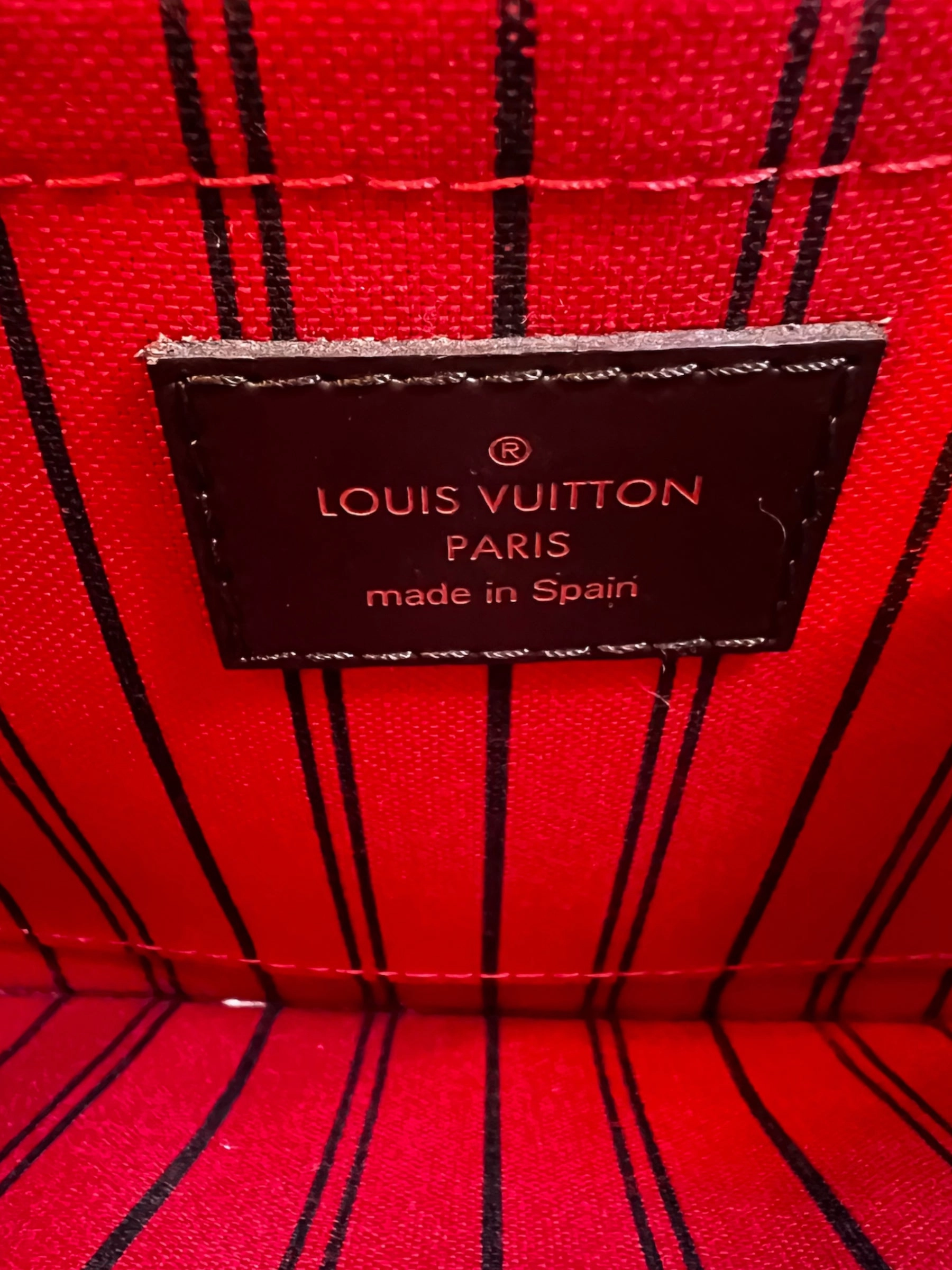 Louis Vuitton Damier Ebene Canvas Pochette
