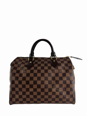 Louis Vuitton Damier Ebene Canvas Speedy 30