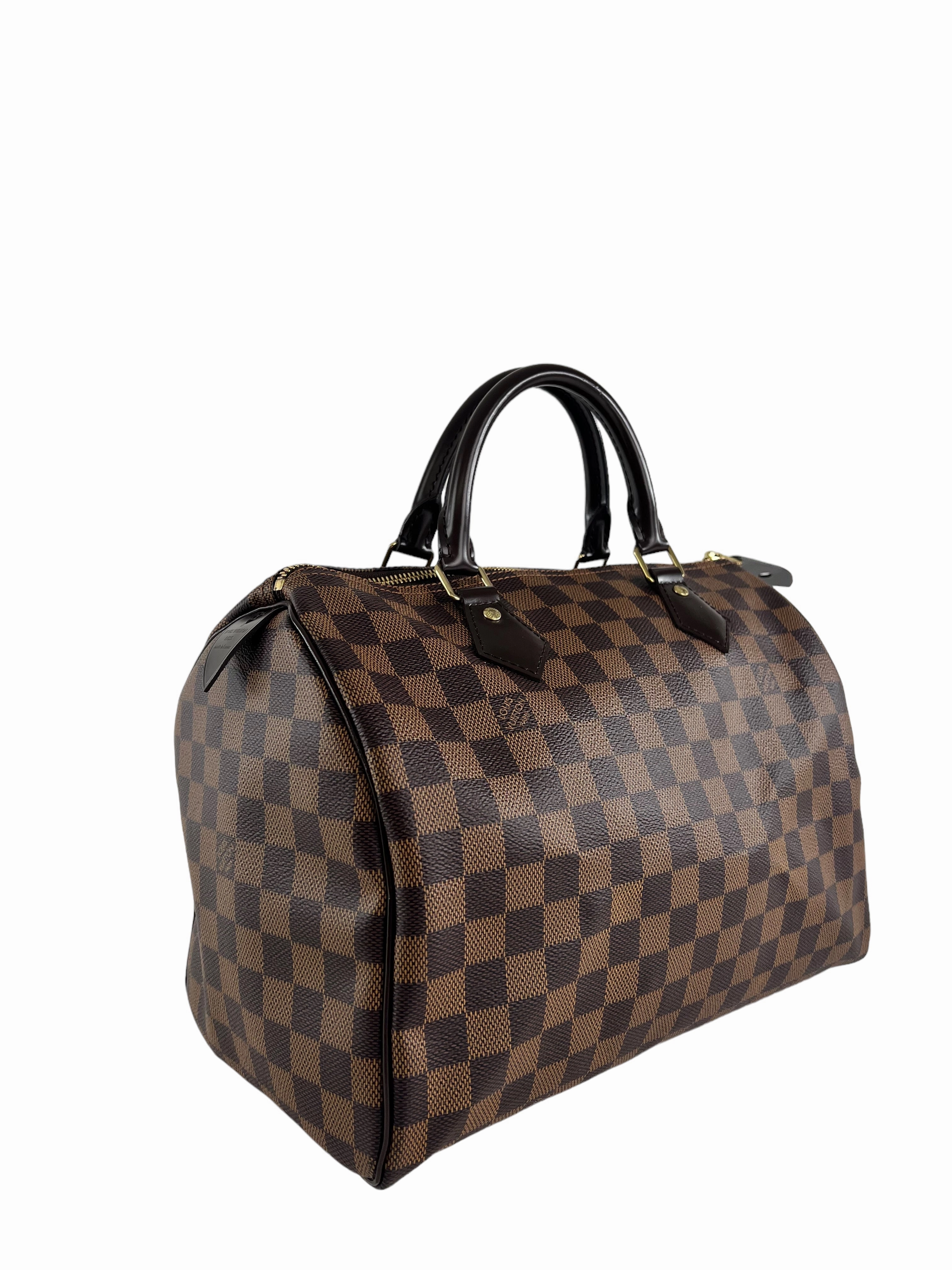 Louis Vuitton Damier Ebene Canvas Speedy 30
