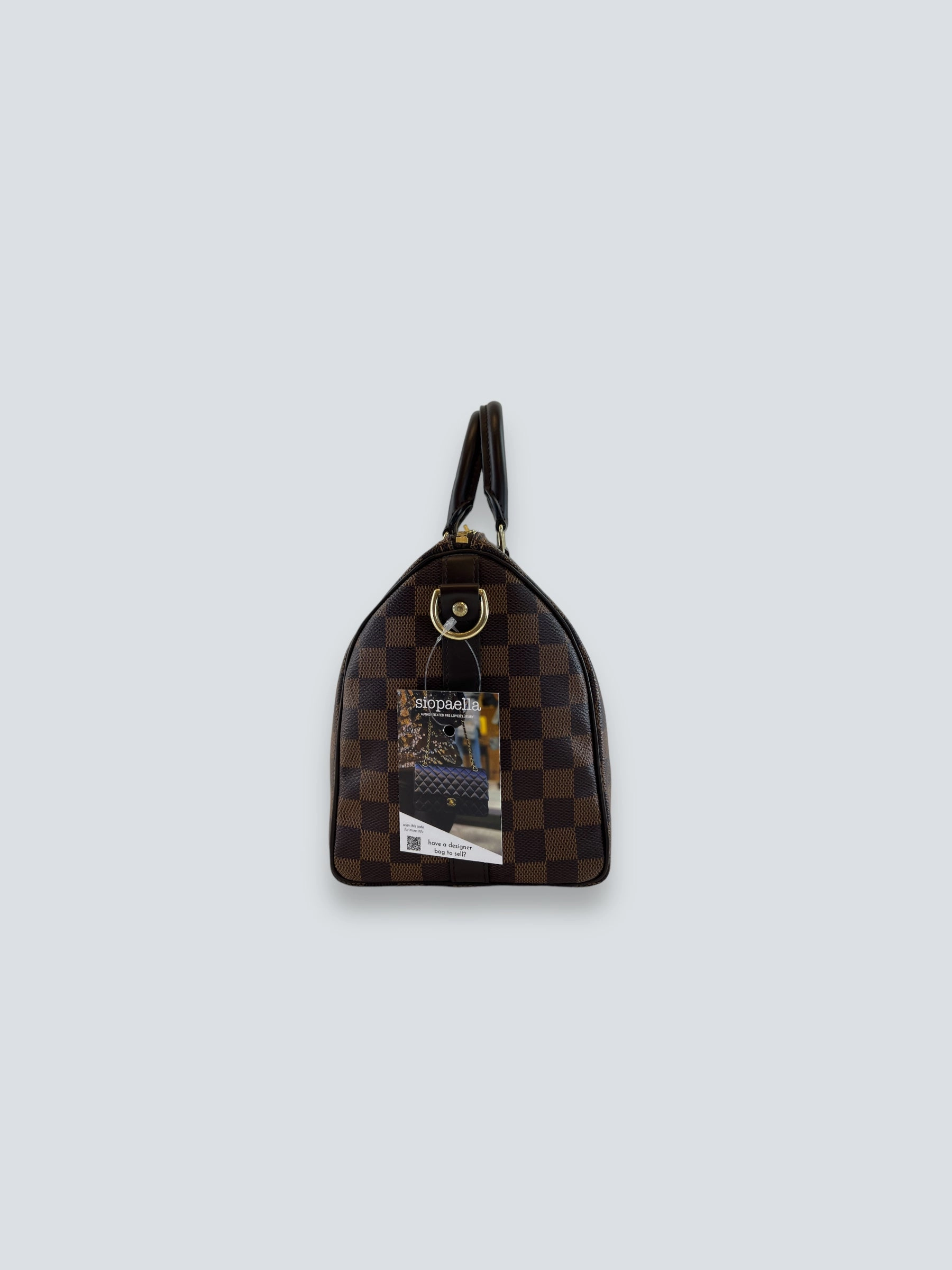 Louis Vuitton Damier Ebene Canvas Speedy Bandoulière 25