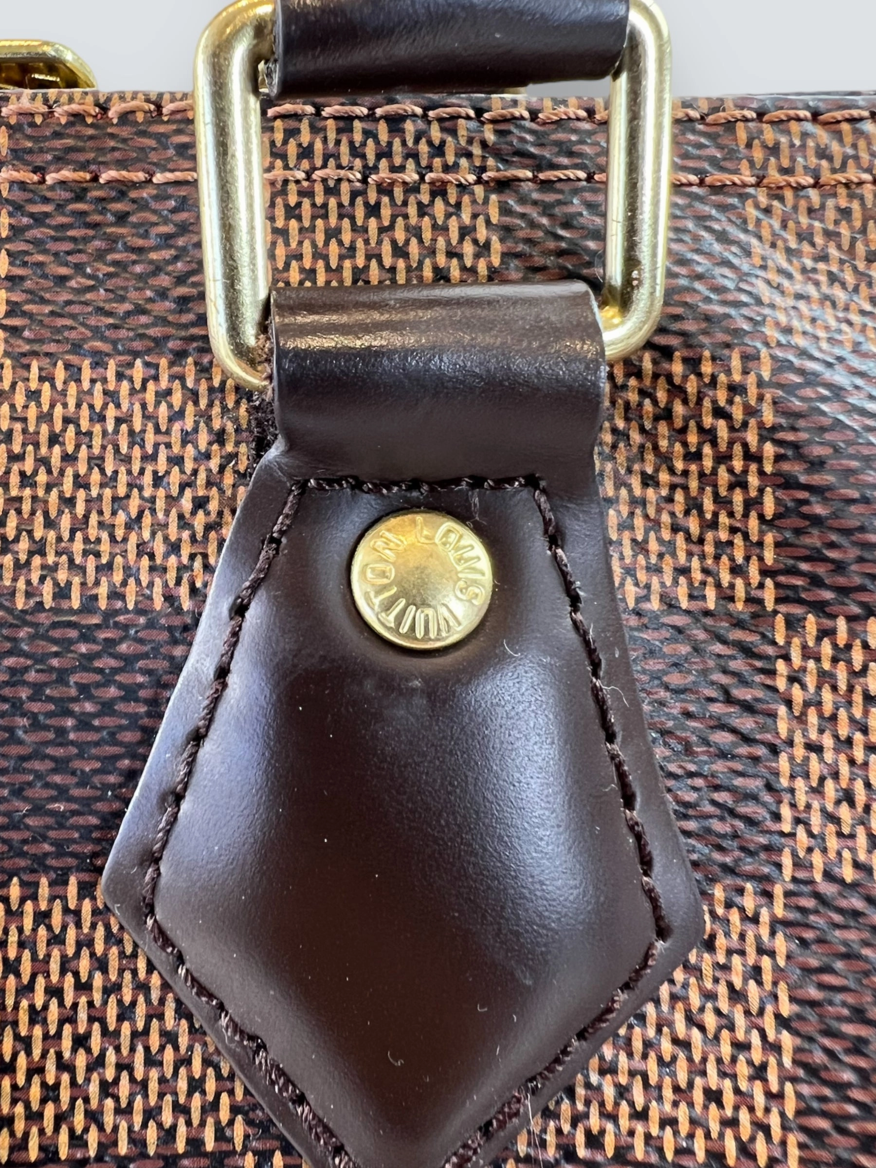 Louis Vuitton Damier Ebene Canvas Speedy Bandoulière 25