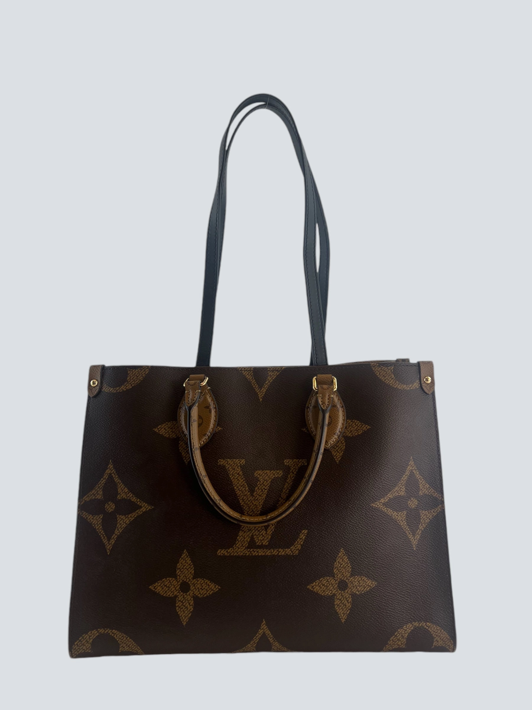 Louis Vuitton Monogram & Reverse Monogram Canvas Cabas OnTheGo MM
