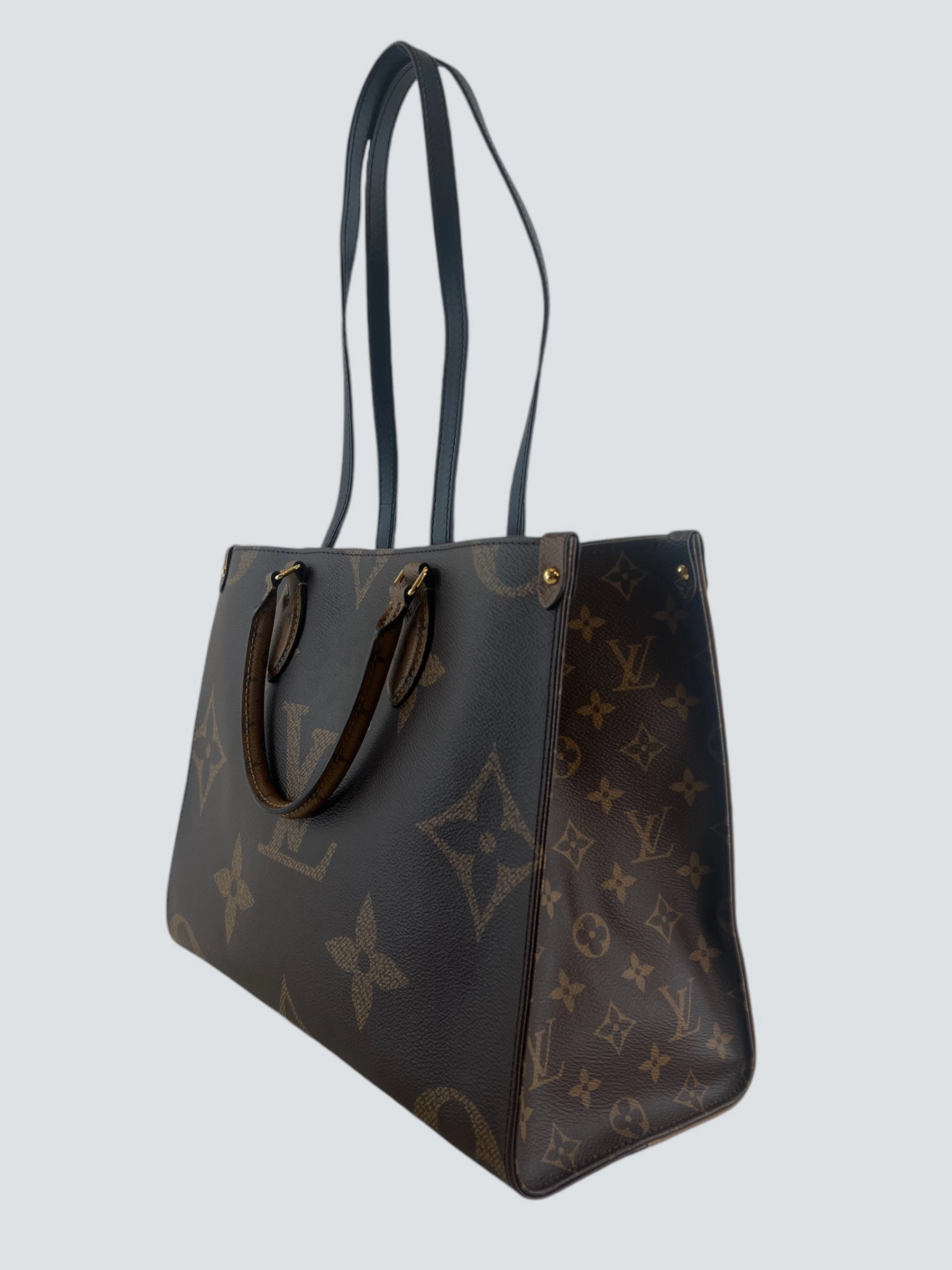 Louis Vuitton Monogram & Reverse Monogram Canvas Cabas OnTheGo MM
