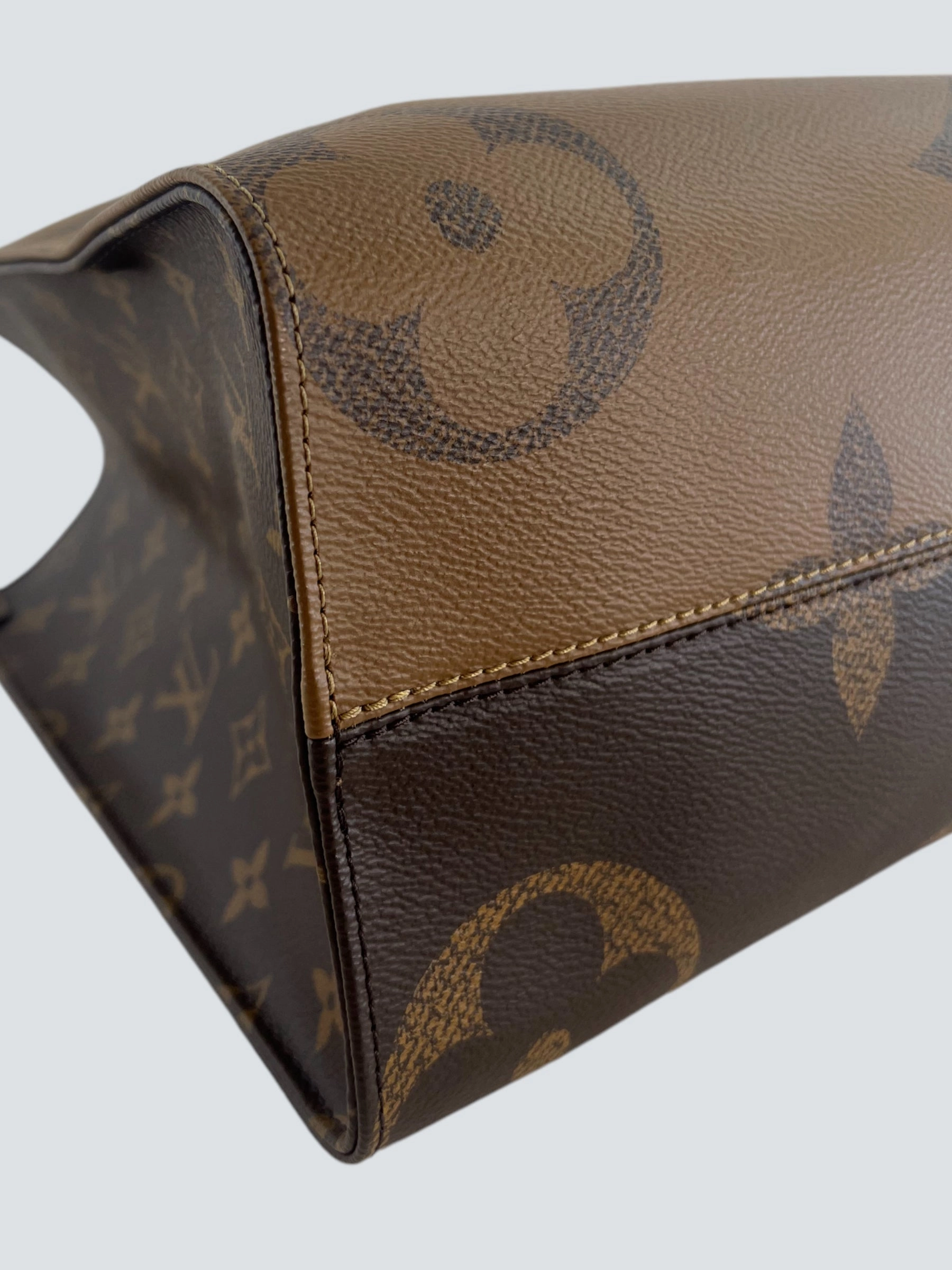 Louis Vuitton Monogram & Reverse Monogram Canvas Cabas OnTheGo MM