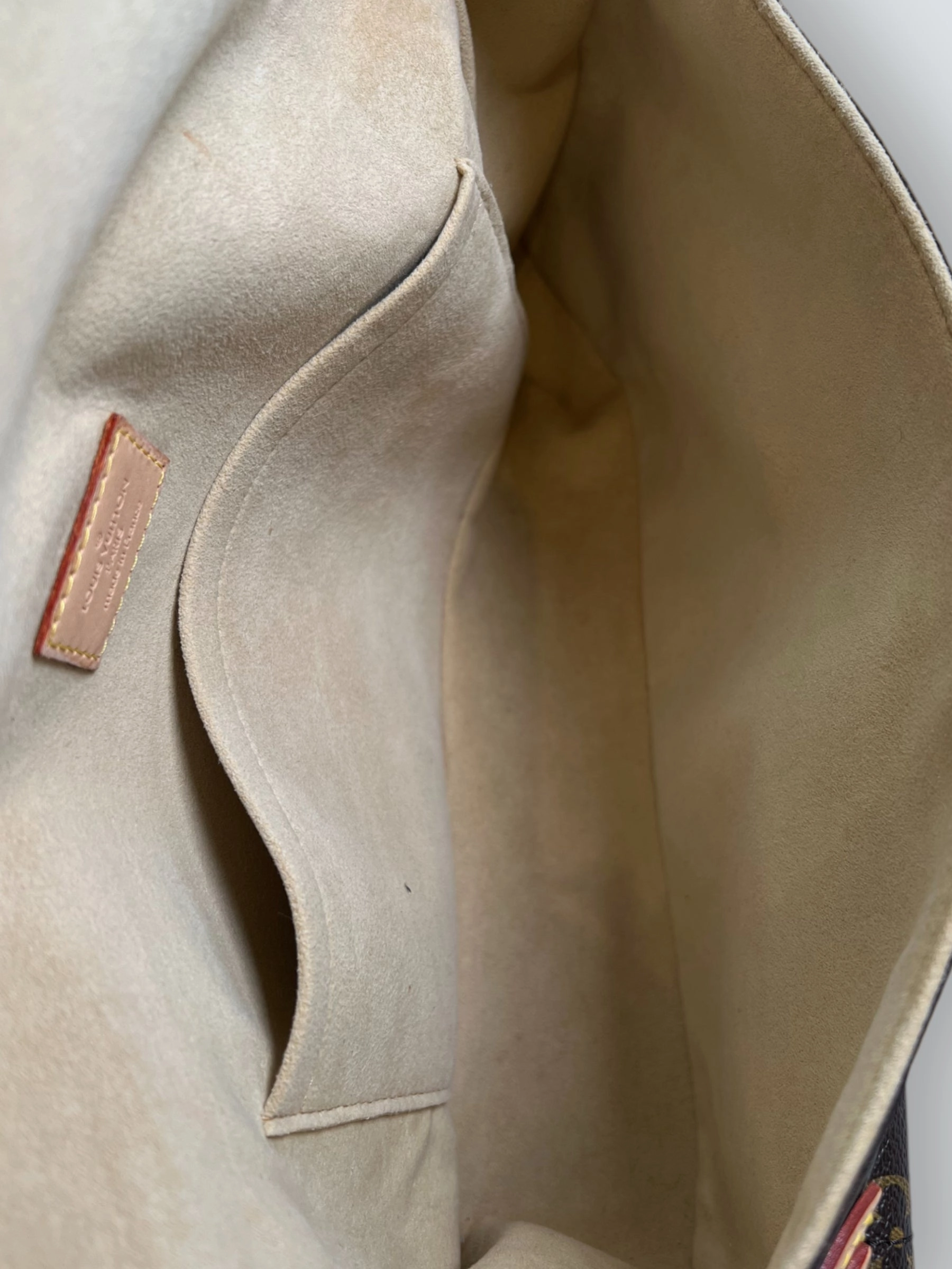 Louis Vuitton Monogram Canvas & Leather Hudson Shoulder Bag