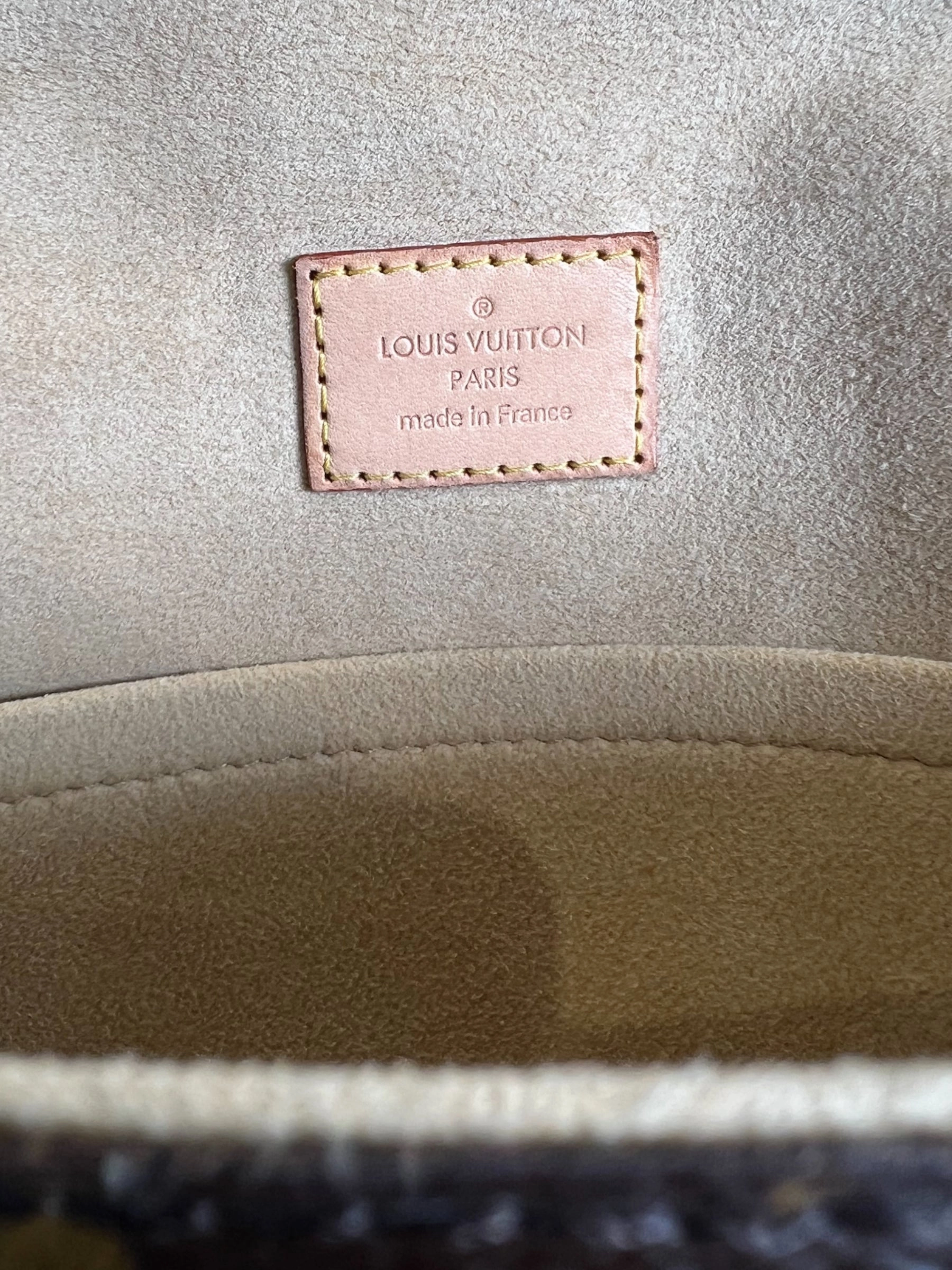 Louis Vuitton Monogram Canvas & Leather Hudson Shoulder Bag