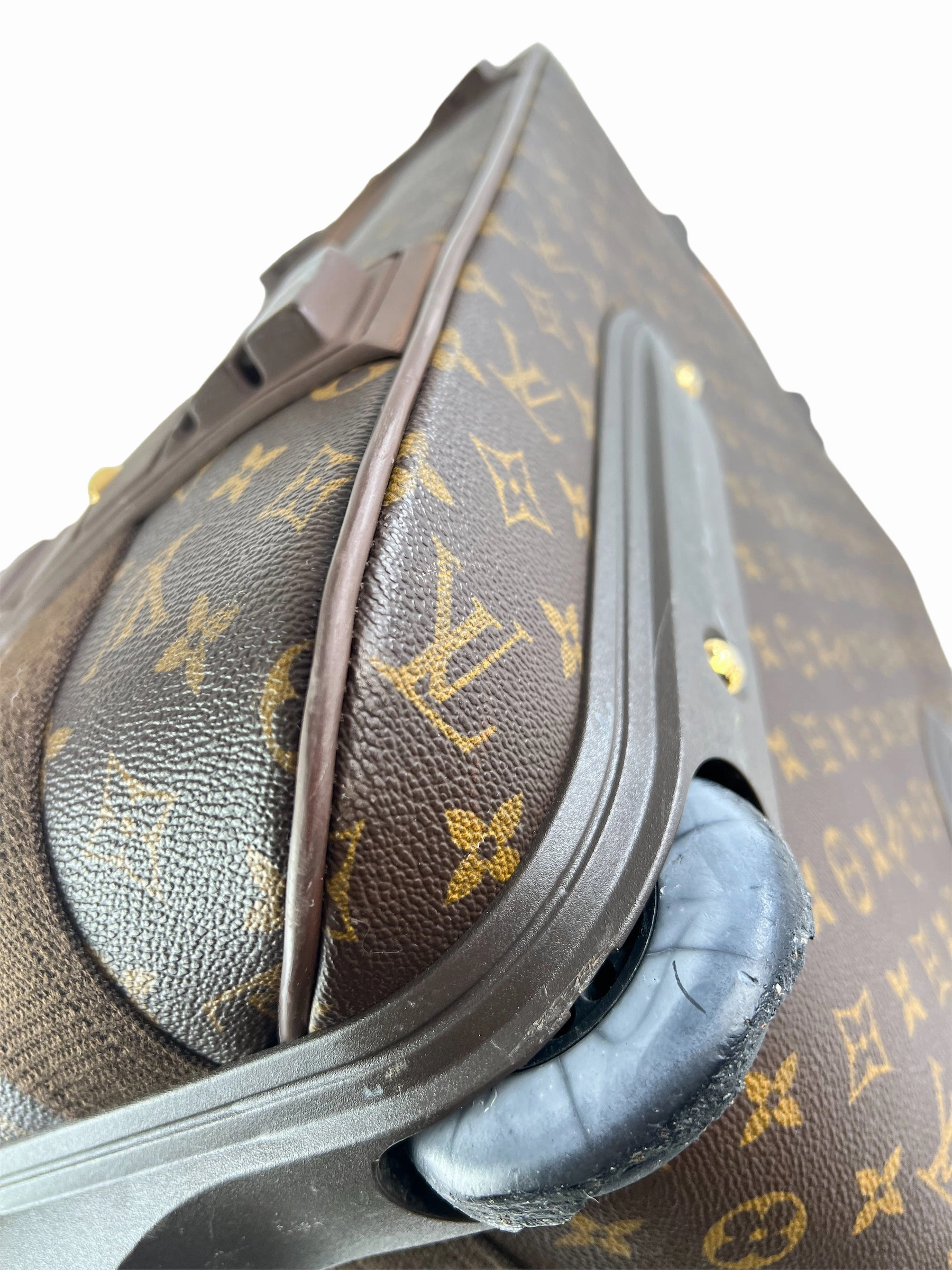 Louis Vuitton Monogram Canvas & Leather Pegase 55 Suitcase