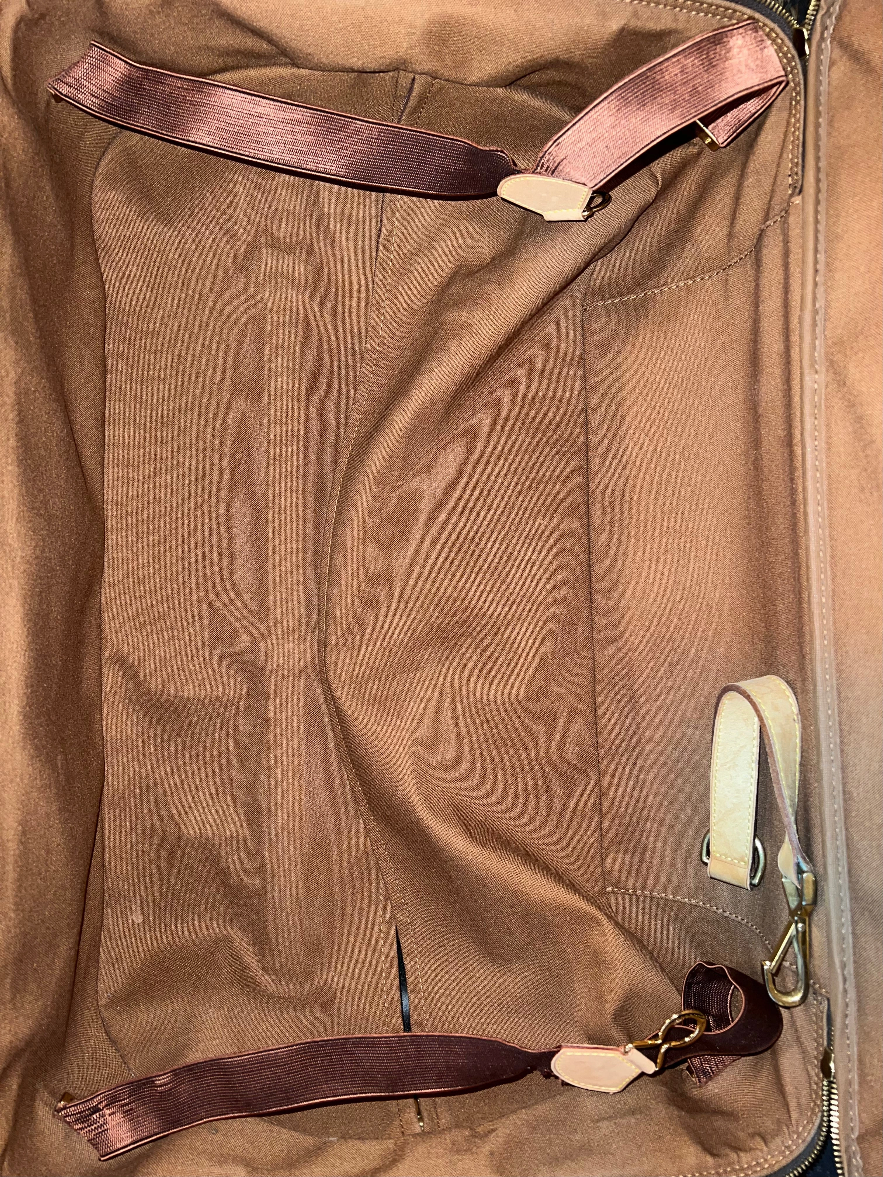 Louis Vuitton Monogram Canvas & Leather Pegase 55 Suitcase