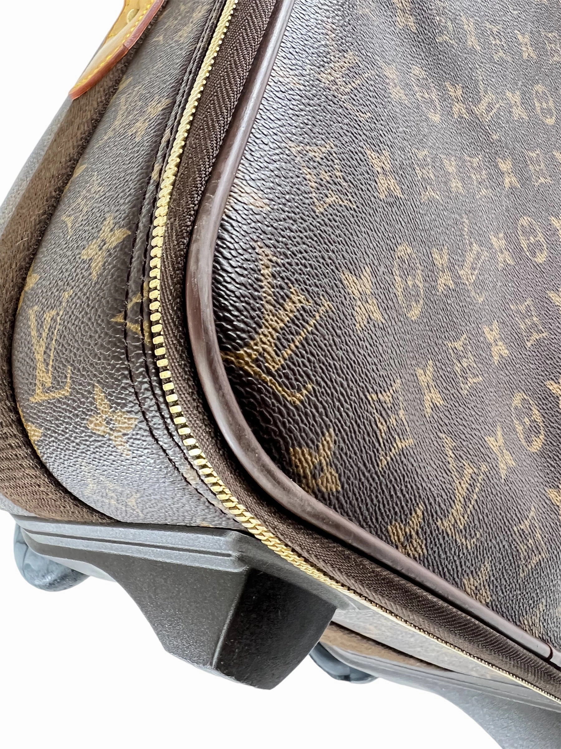 Louis Vuitton Monogram Canvas & Leather Pegase 55 Suitcase