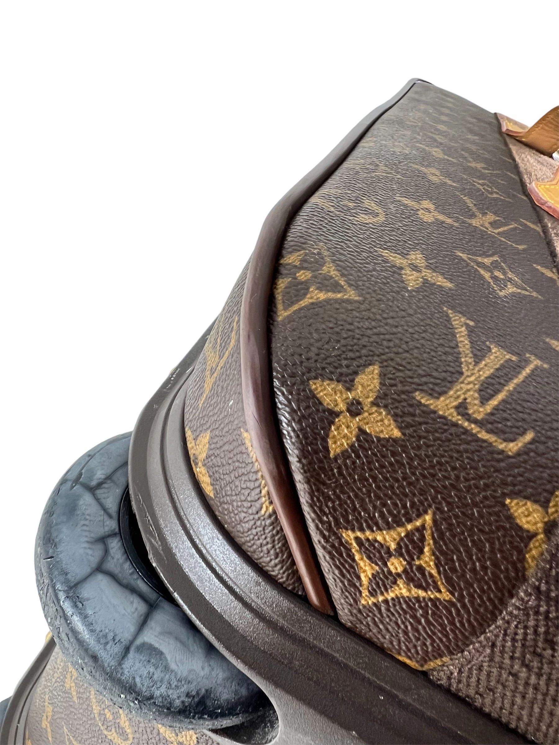 Louis Vuitton Monogram Canvas & Leather Pegase 55 Suitcase