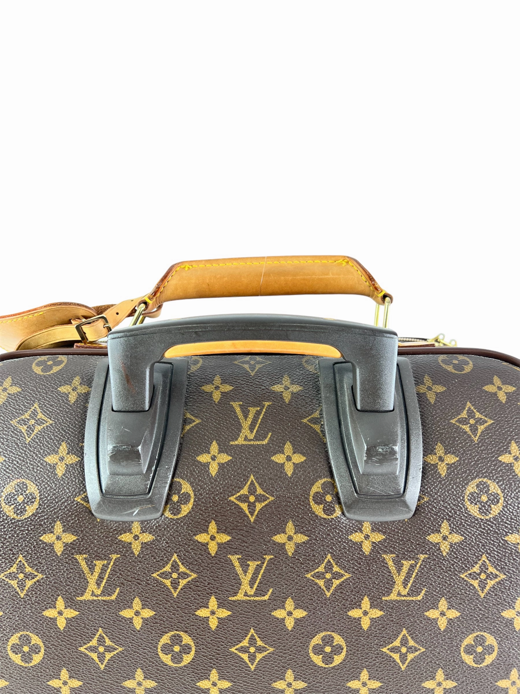 Louis Vuitton Monogram Canvas & Leather Pegase 55 Suitcase