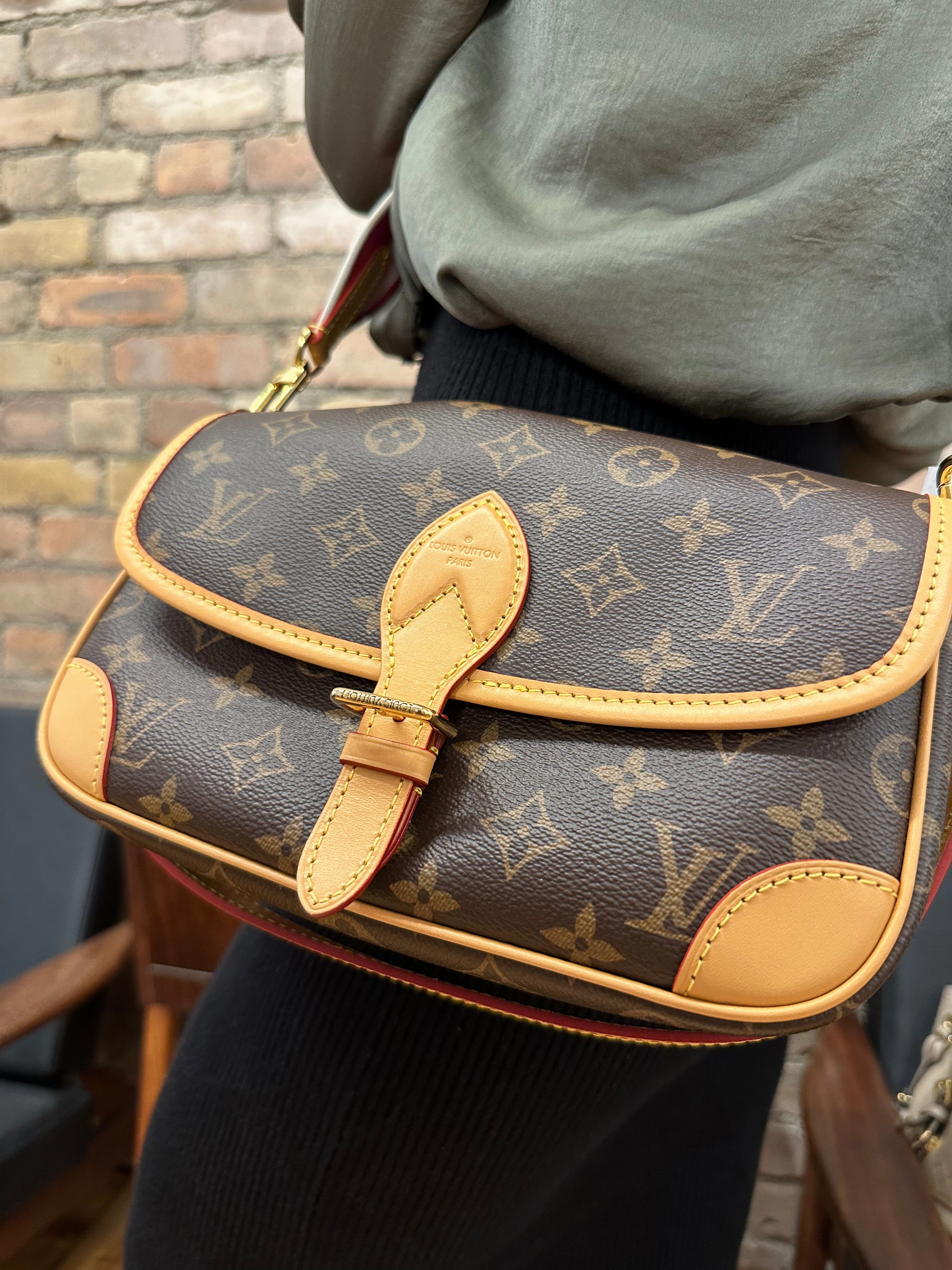 Louis Vuitton Monogram Canvas Diane Crossbody