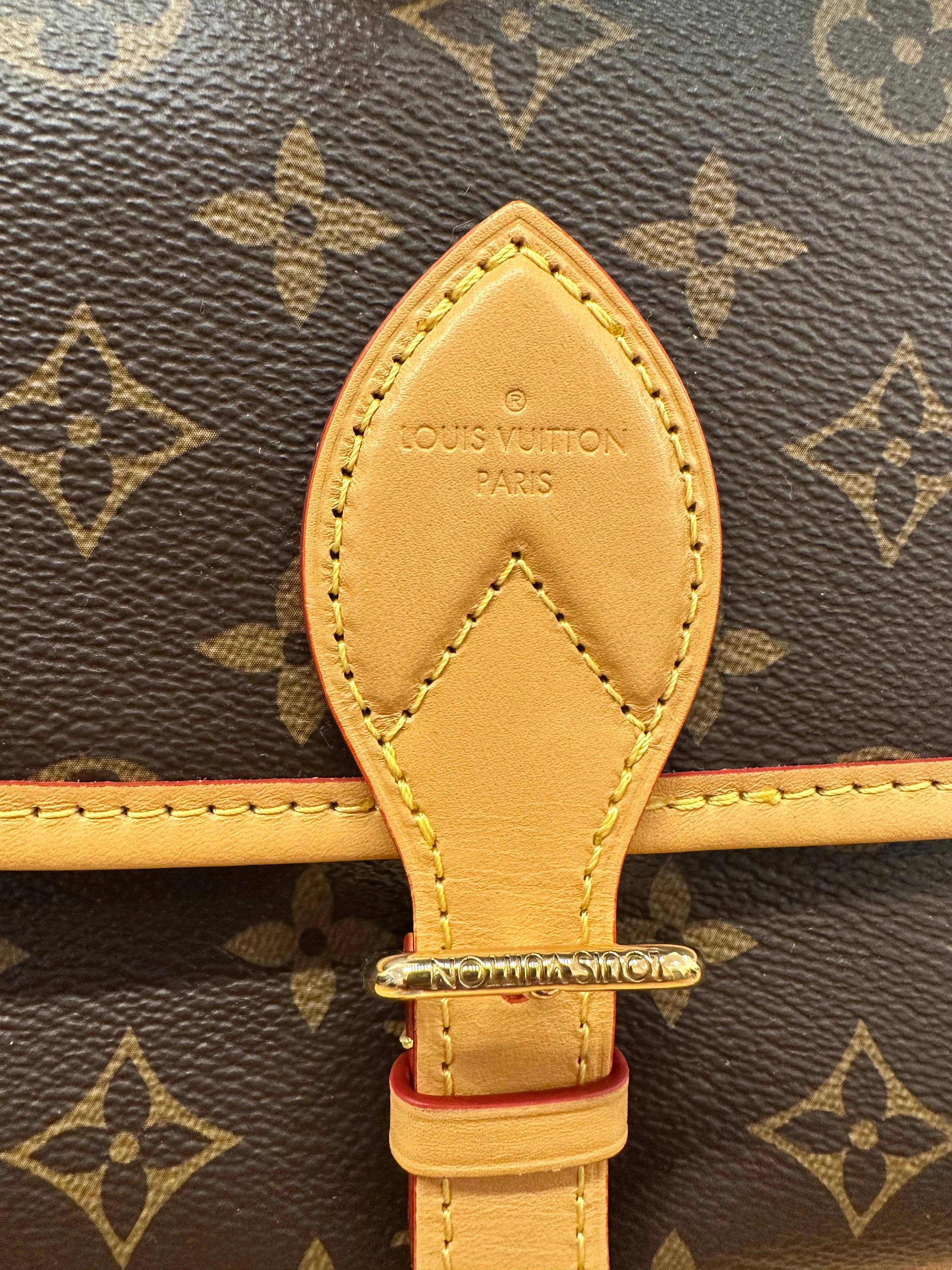 Louis Vuitton Monogram Canvas Diane Crossbody