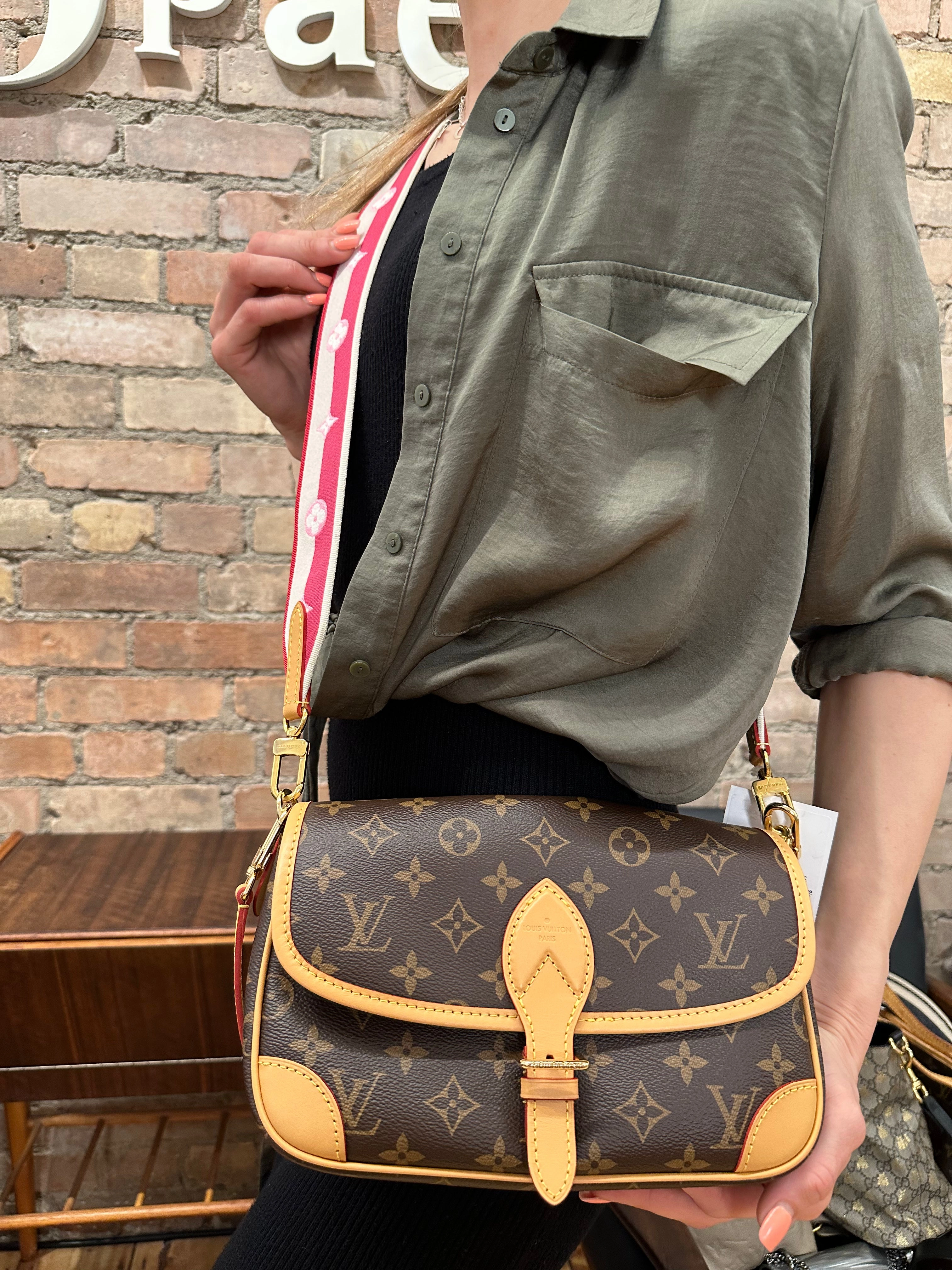 Louis Vuitton Monogram Canvas Diane Crossbody