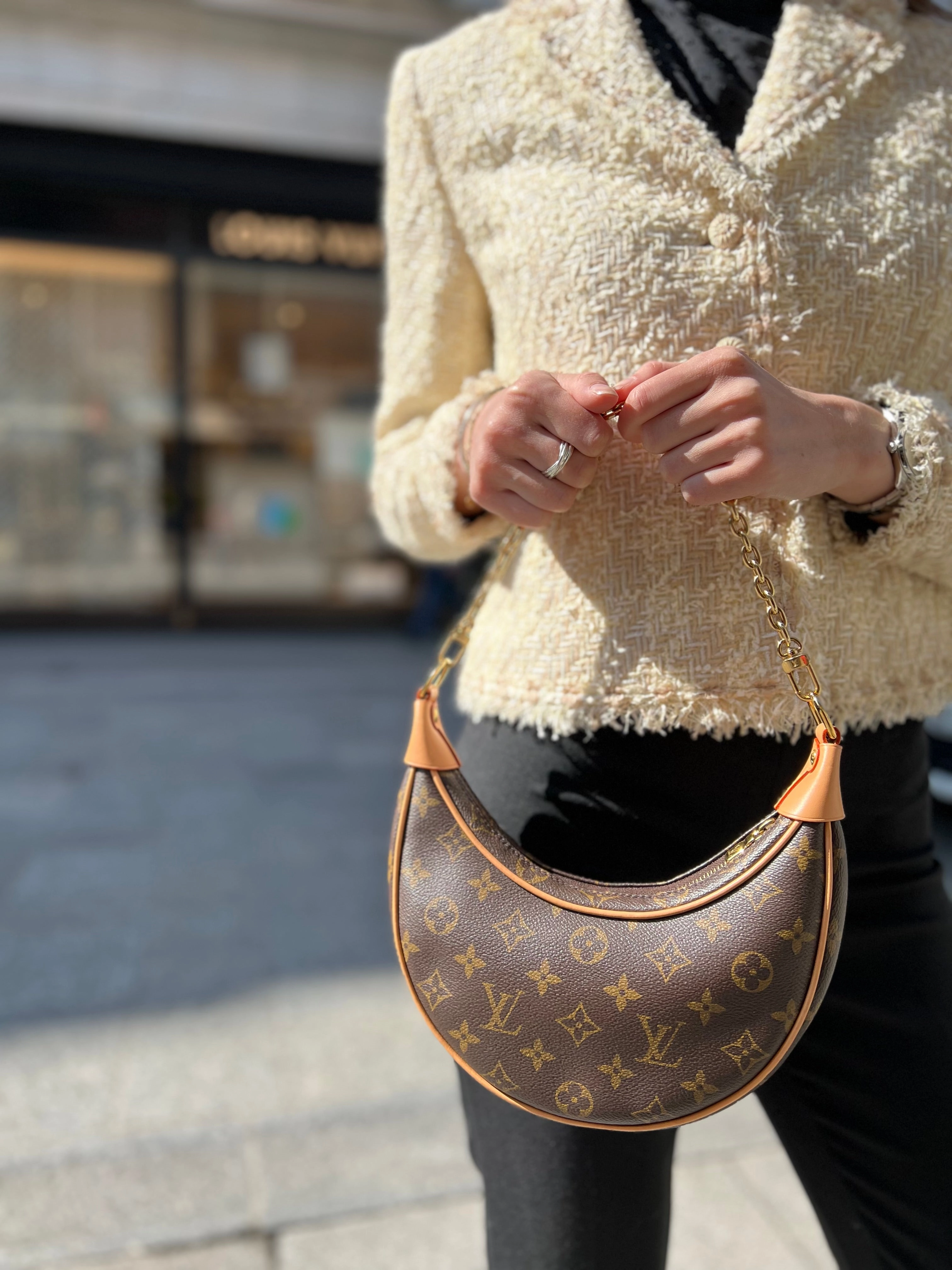 Louis Vuitton Monogram Canvas Loop Crossbody