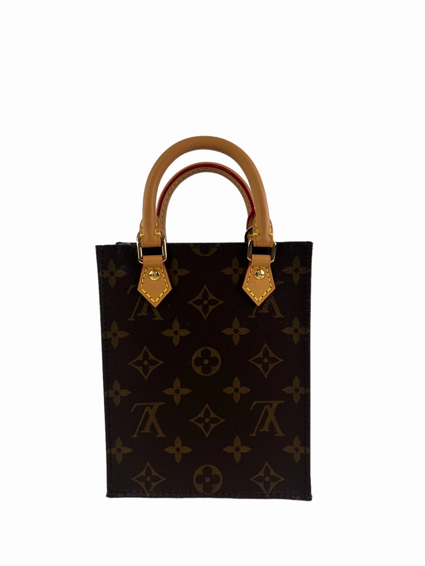 Louis Vuitton Monogram Canvas Mini Sac Plat Crossbody
