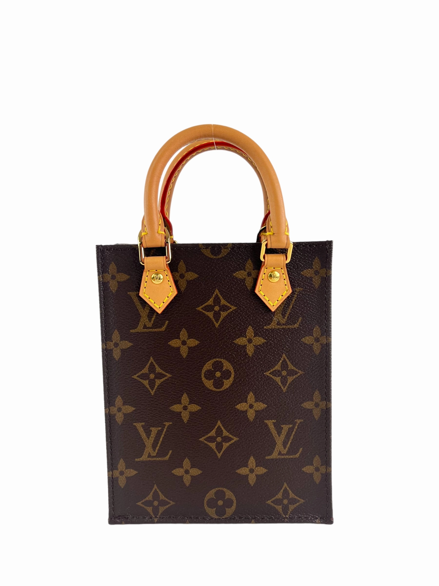 Louis Vuitton Monogram Canvas Mini Sac Plat Crossbody