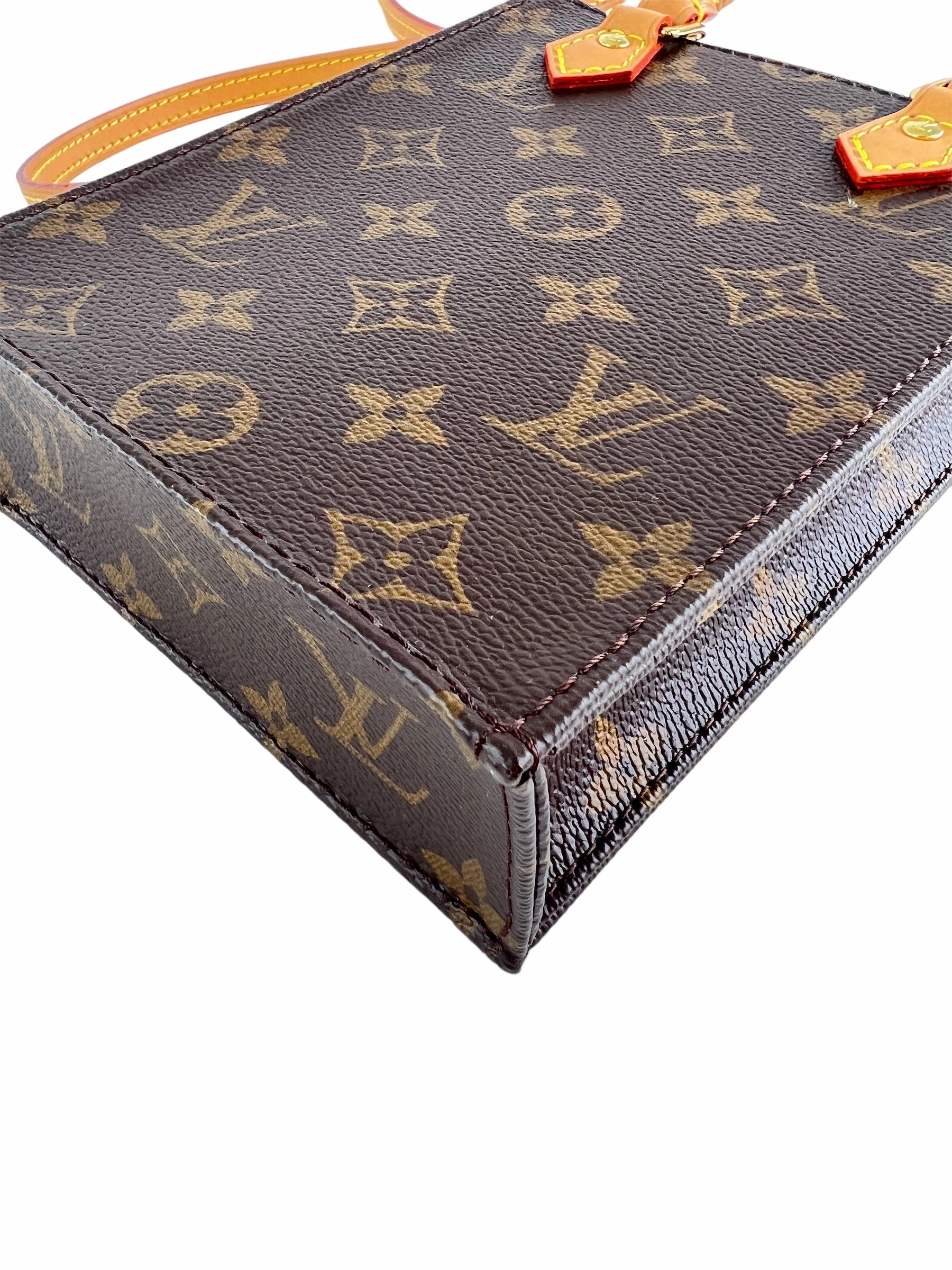 Louis Vuitton Monogram Canvas Mini Sac Plat Crossbody