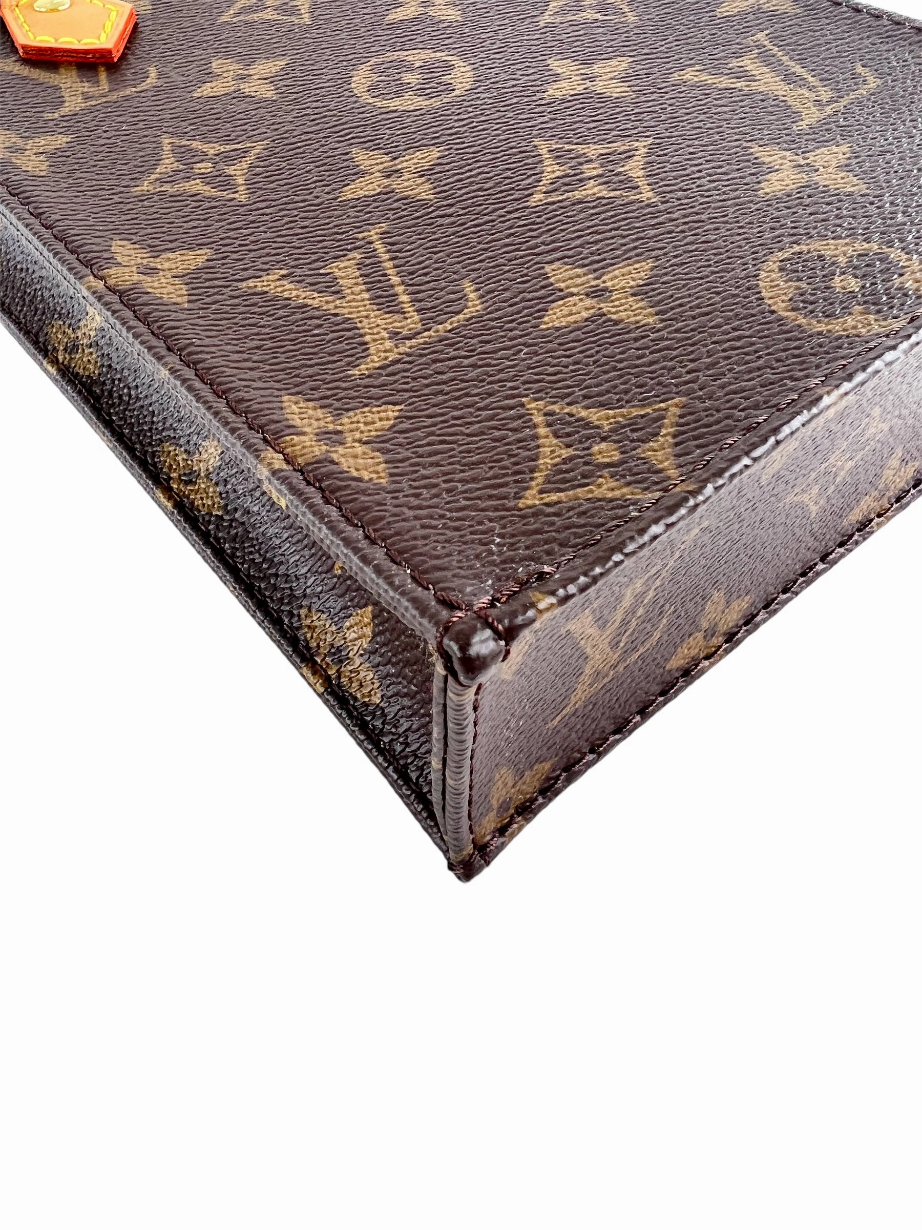 Louis Vuitton Monogram Canvas Mini Sac Plat Crossbody