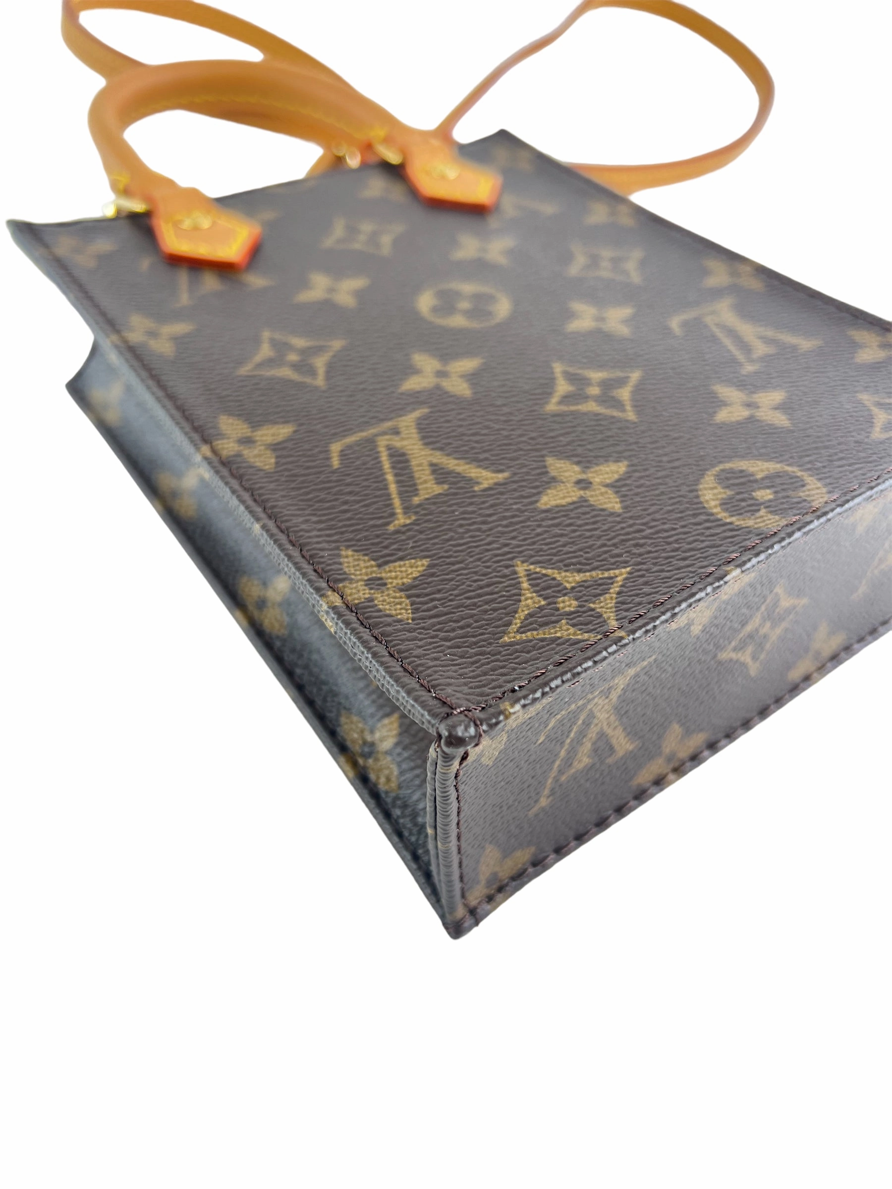 Louis Vuitton Monogram Canvas Mini Sac Plat Crossbody